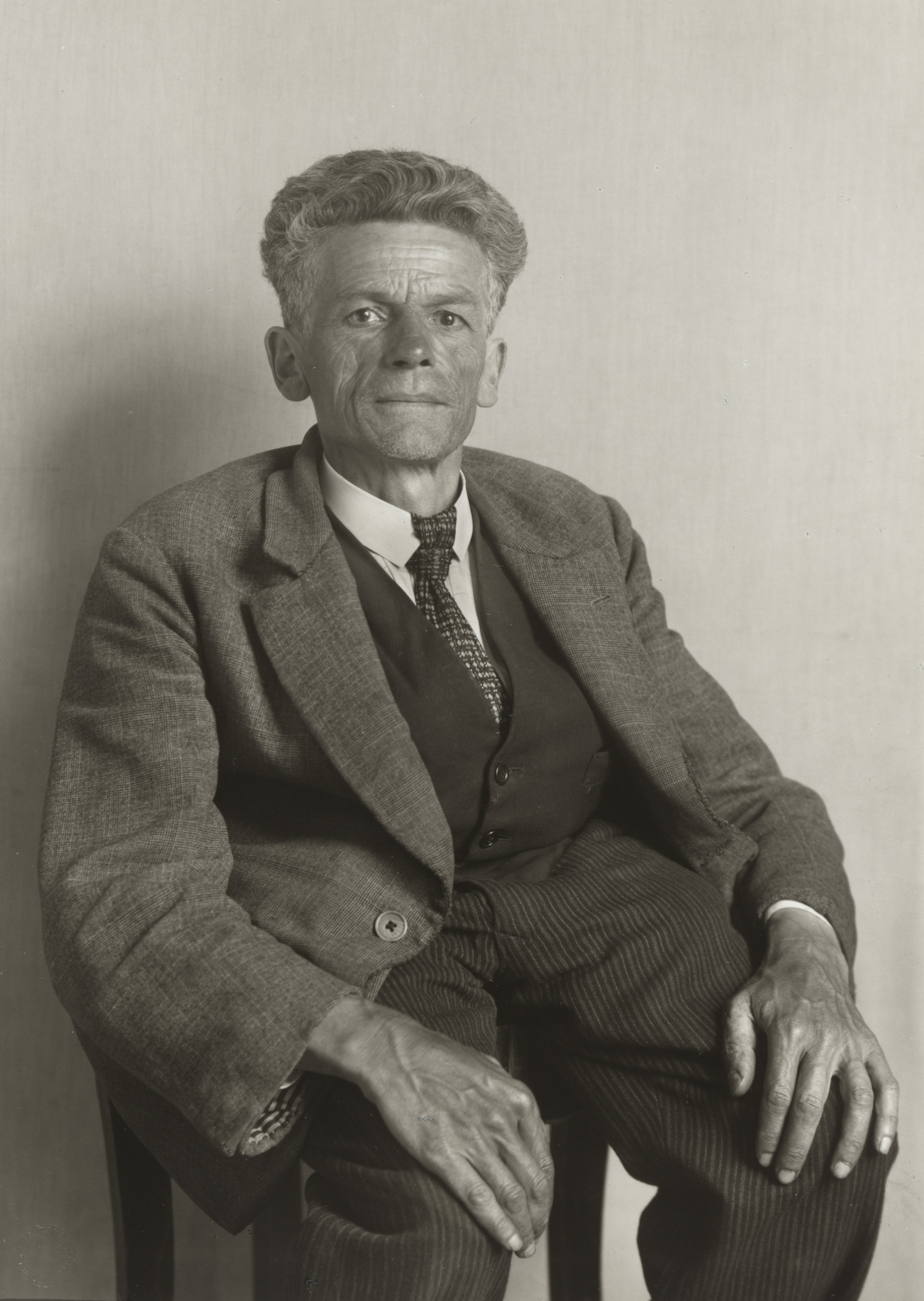 August Sander. Laborer from Frechen