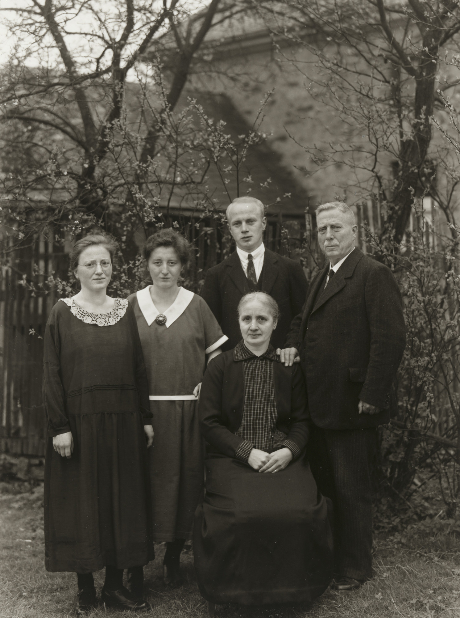 August Sander. Headmaster with his Family