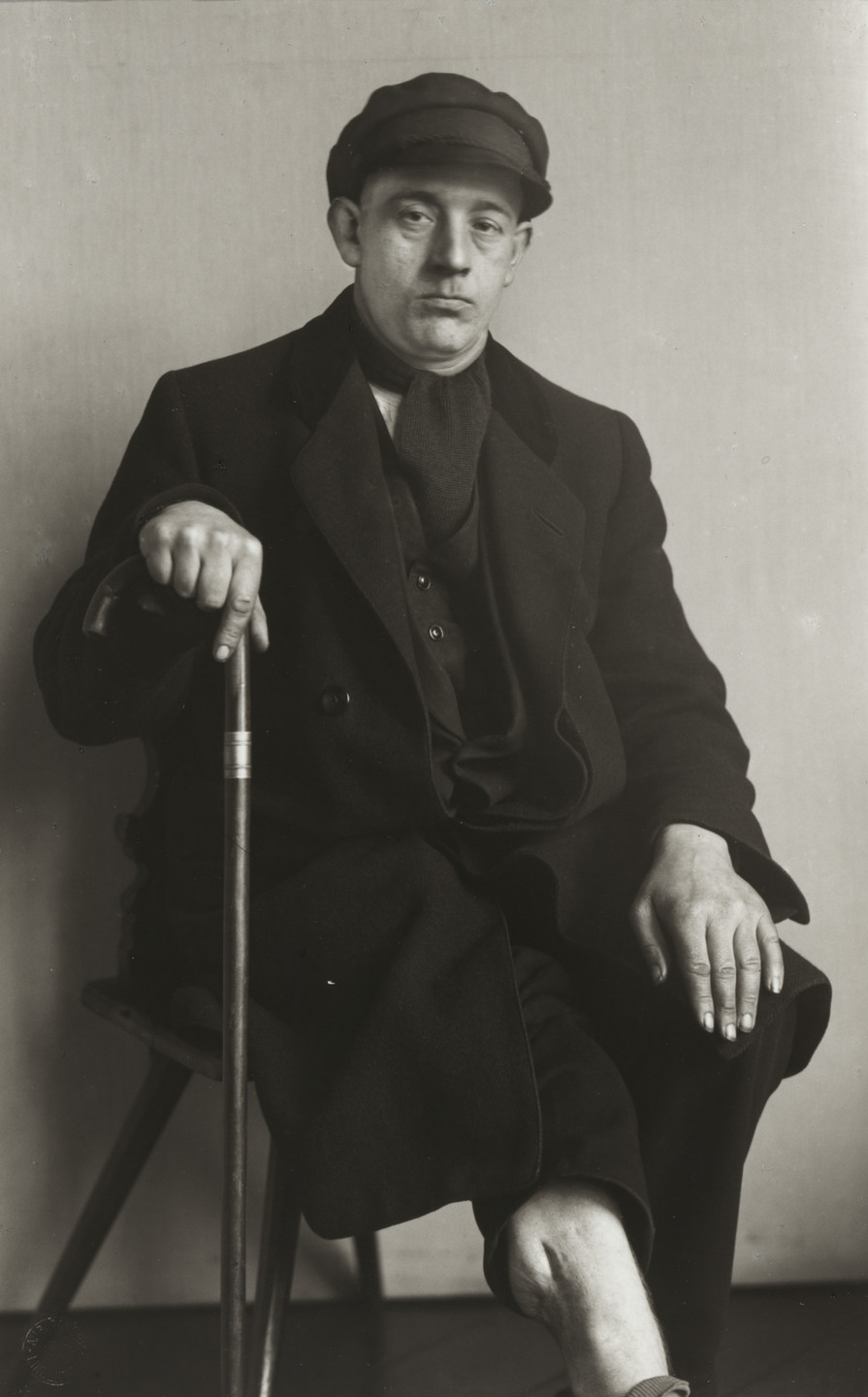 August Sander. Disabled Waggoner. 1930