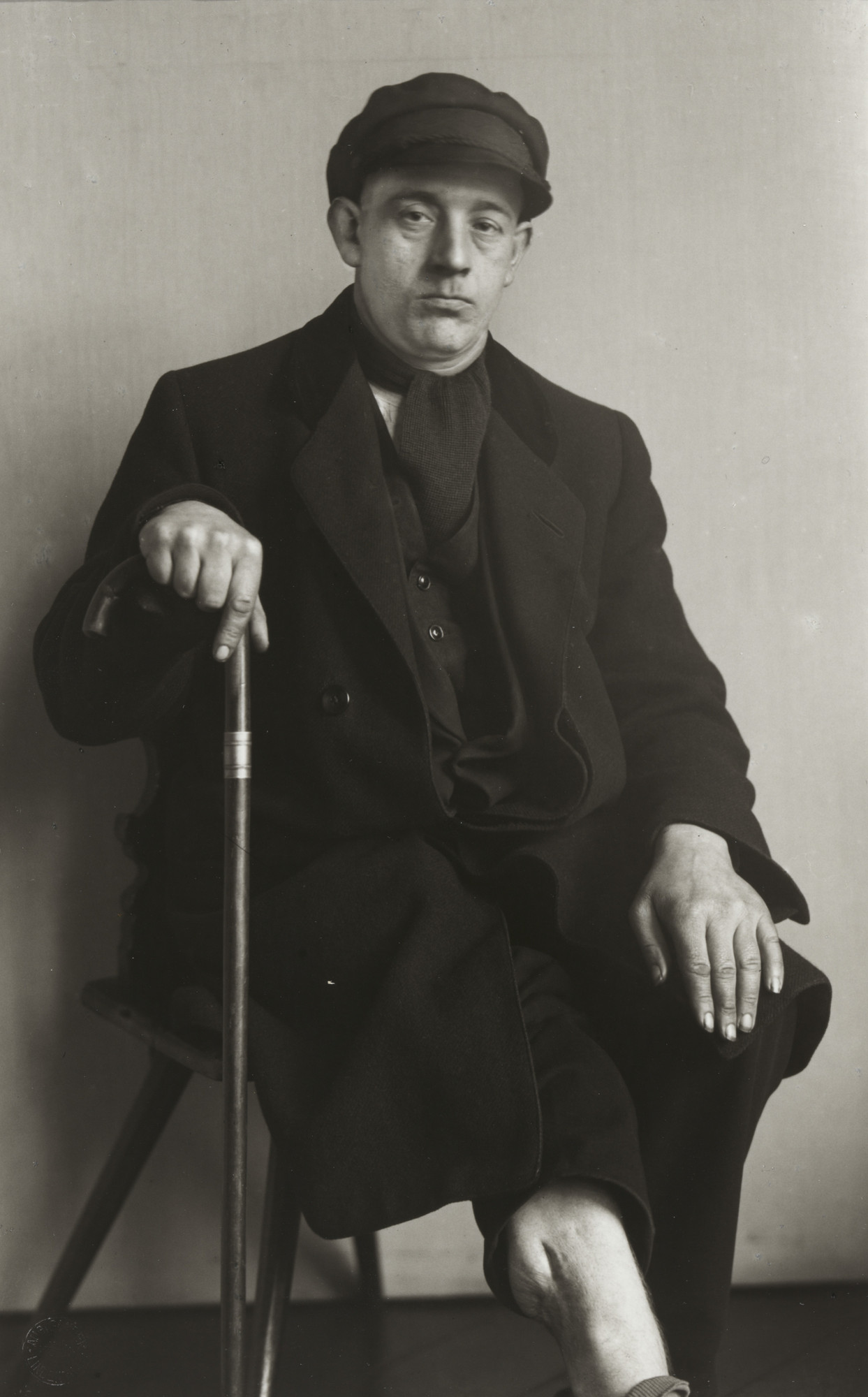August Sander. Disabled Waggoner