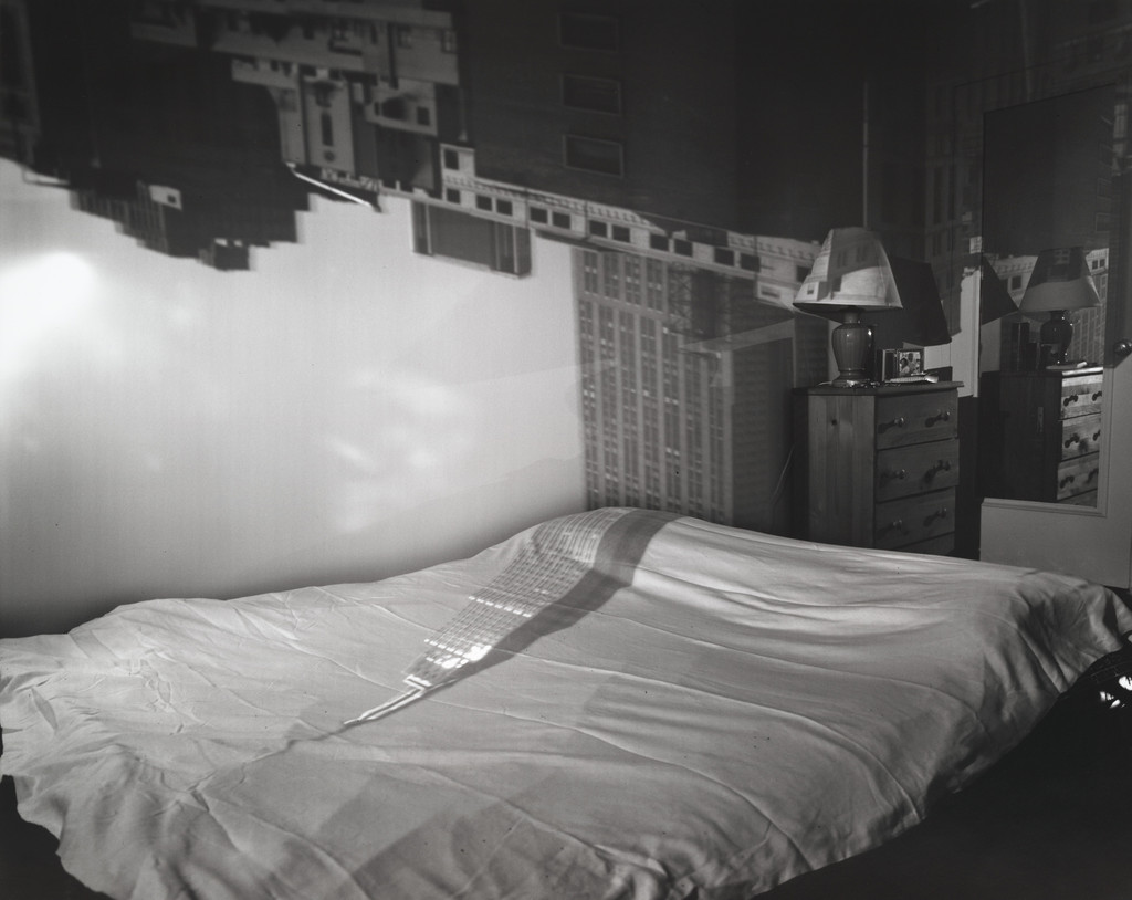 Camera Obscura Image of the Empire State Building in Bedroom, Abelardo Morell, 1994