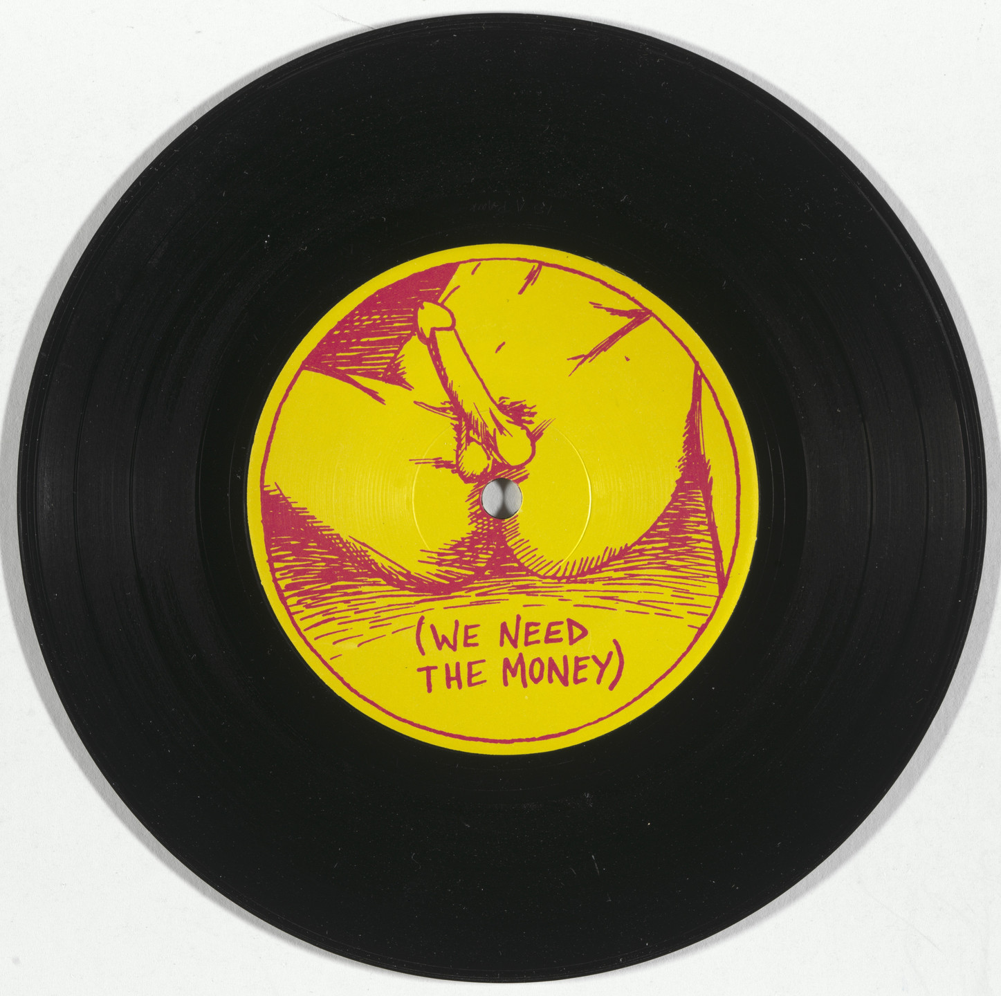 Minutemen, Raymond Pettibon. &#34;Bean-Spill&#34; E.P.. 1982