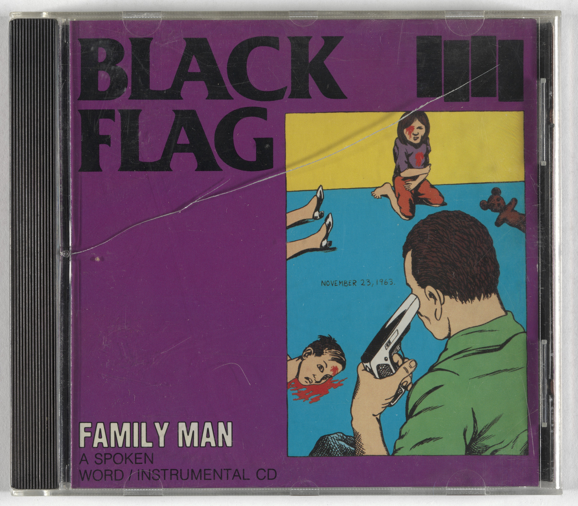 Black Flag, Raymond Pettibon. Family Man