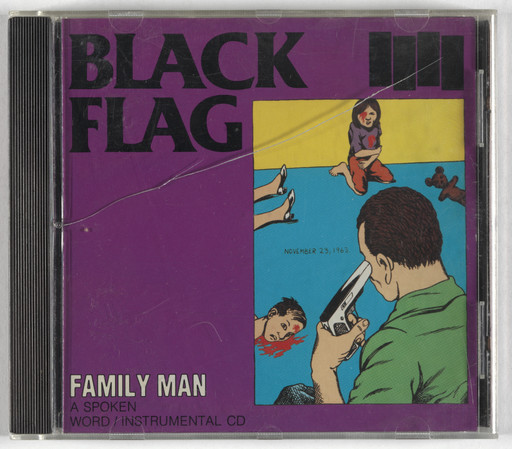 Black Flag, Raymond Pettibon. Family Man. 1984, released 1990 | MoMA