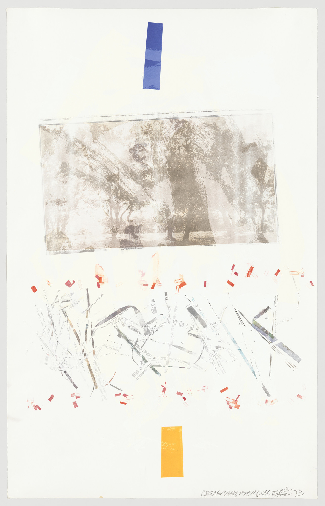 Robert Rauschenberg. Watermelon from Crops Suite