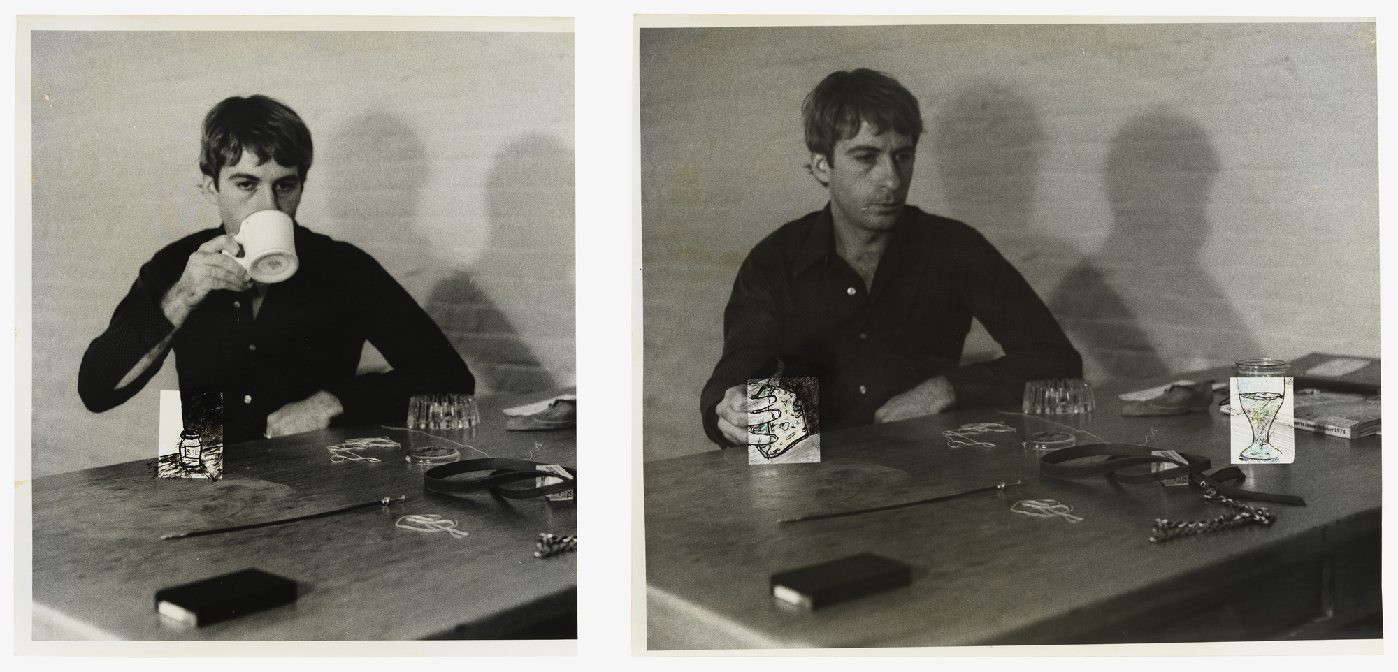 William Wegman. Table Top, Crosby Street, New York