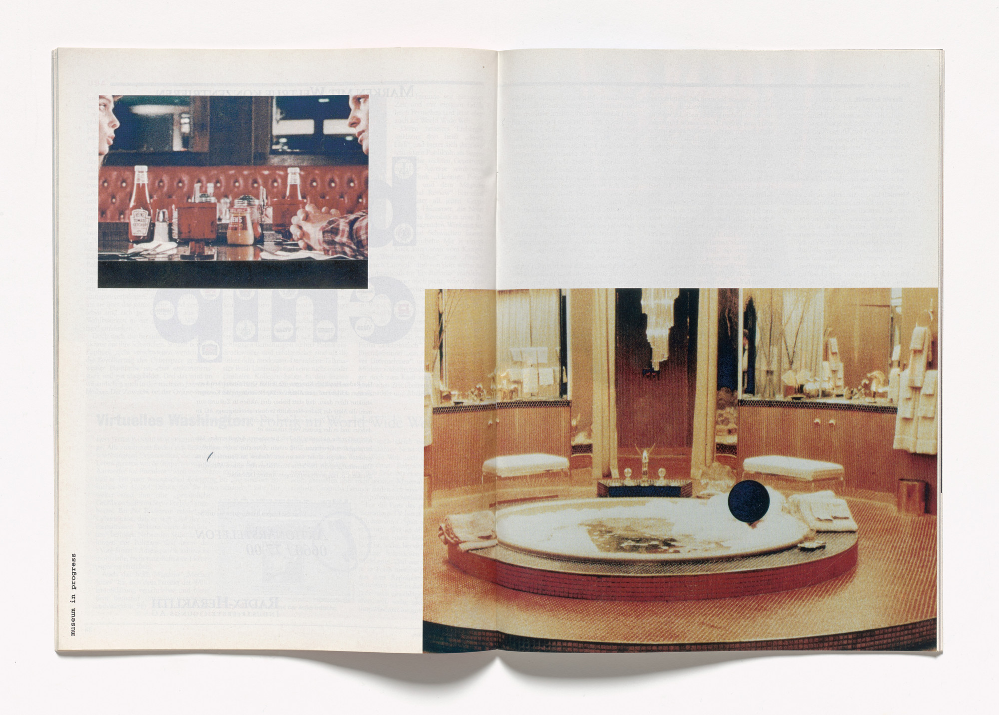 John Baldessari. Untitled from the Museum in Progress project Travelling Eye