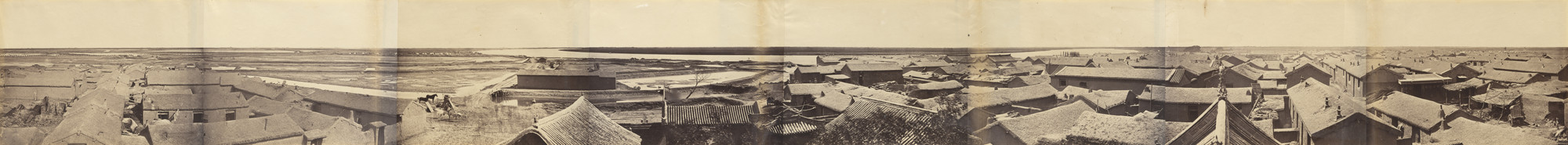 Felice Beato. Panorama at Tangkoo