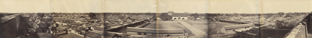 Panorama of Peking, Taken from the South Gate, Leading into the Chinese City