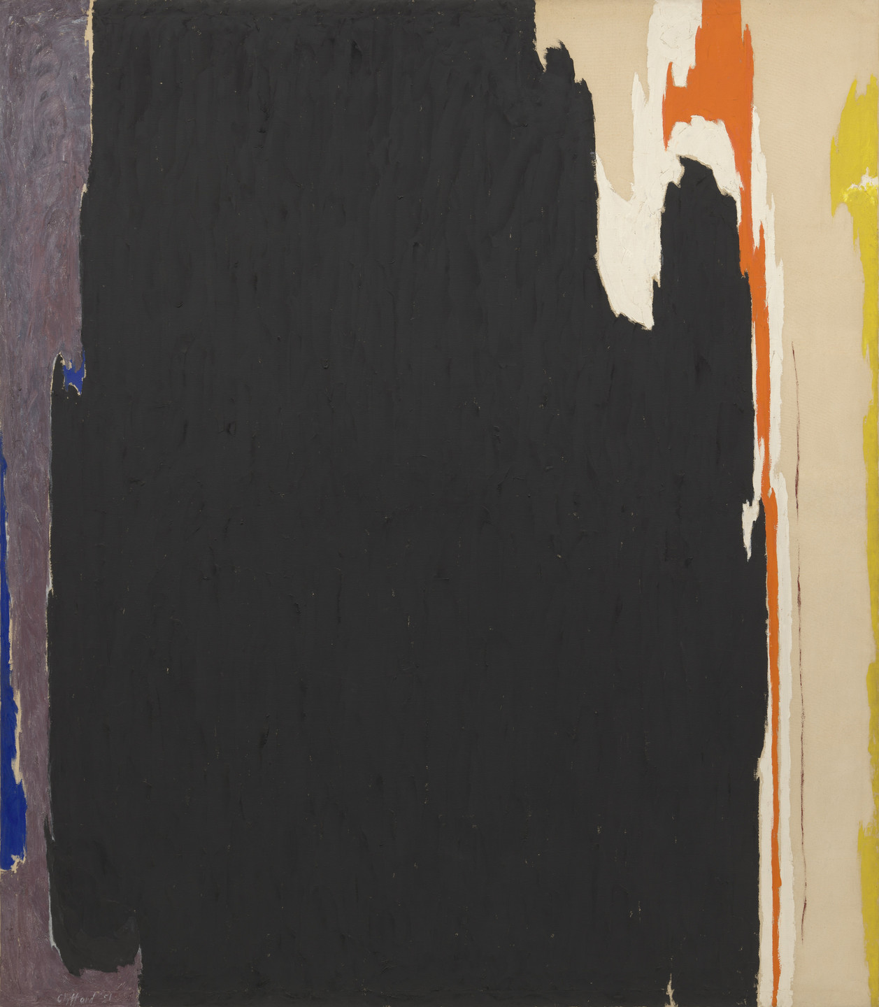 Clyfford Still. 1951-T No. 3. 1951