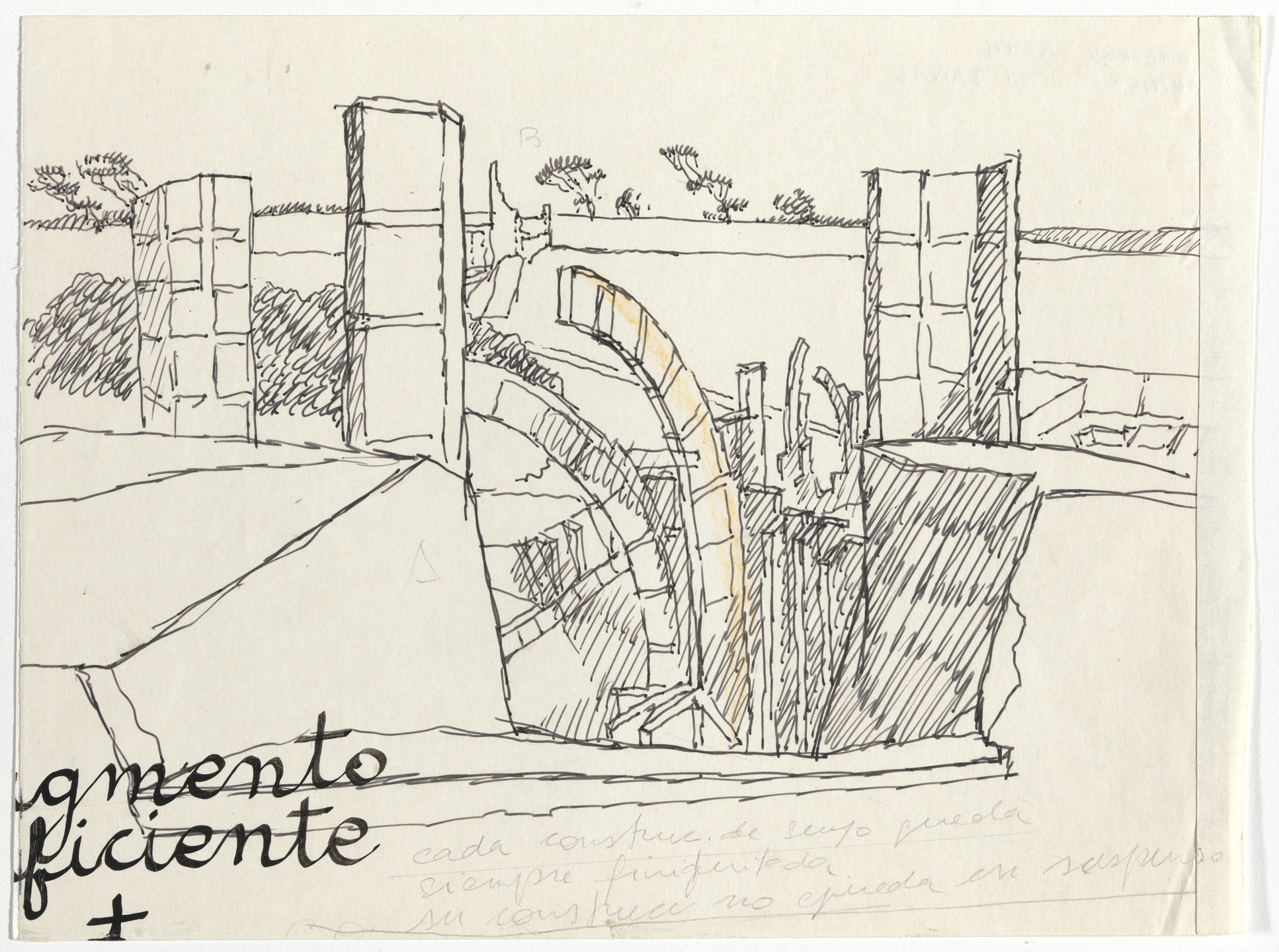 Juan Baixas. Cementerio de la Ciudad Abierta, Ritoque, Chile. 1975