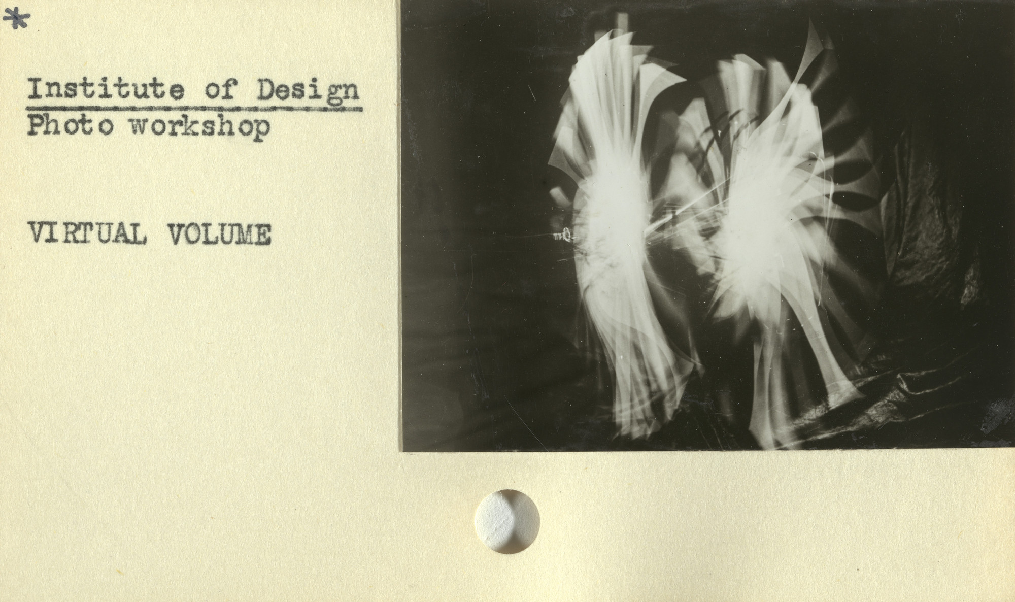 Arthur Siegel, Institute of Design. Untitled instructional cards. c. 1946