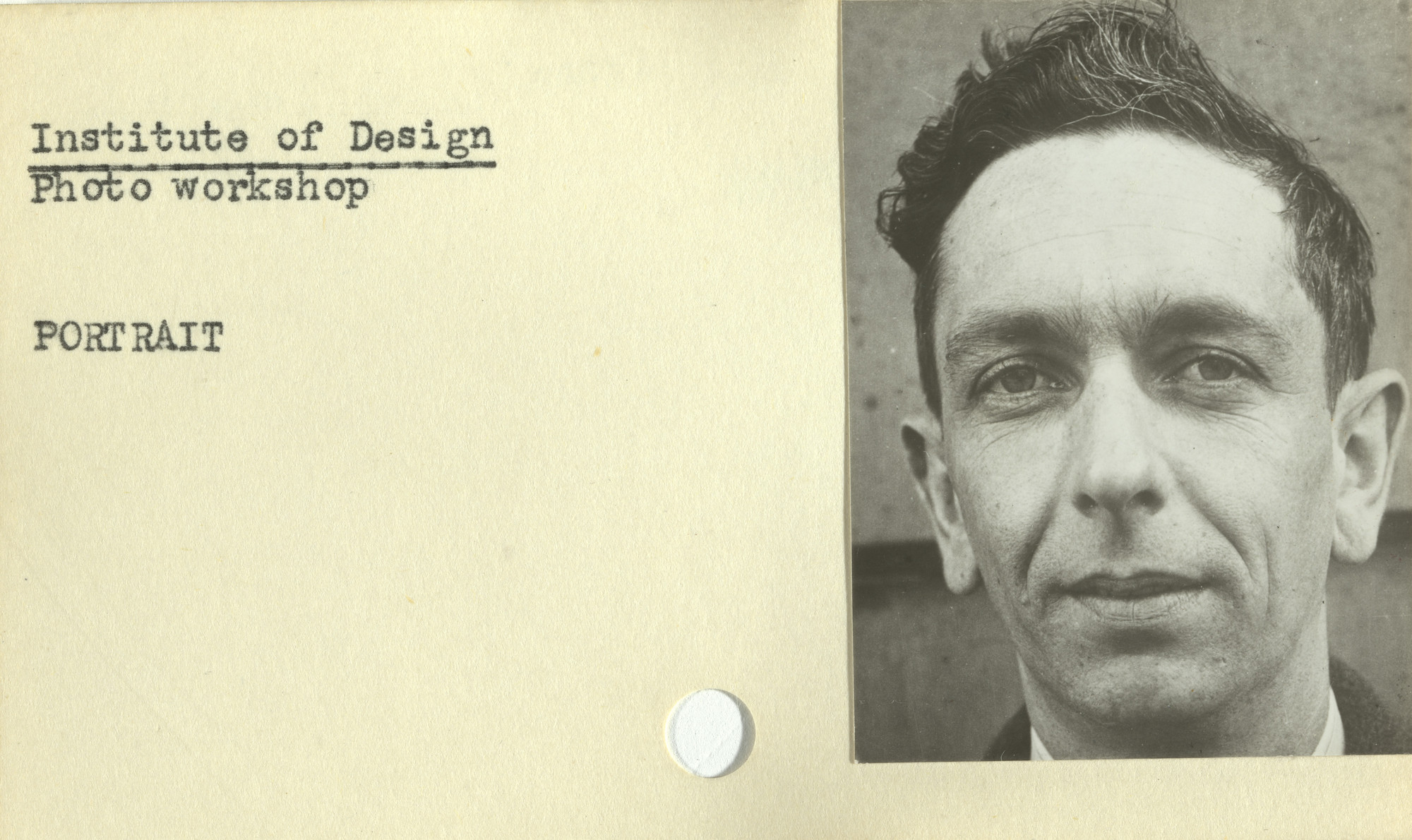 Arthur Siegel, Institute of Design. Untitled instructional cards. c. 1946