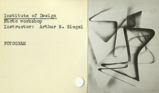 Arthur Siegel, Institute of Design. Untitled instructional card. c. 1946