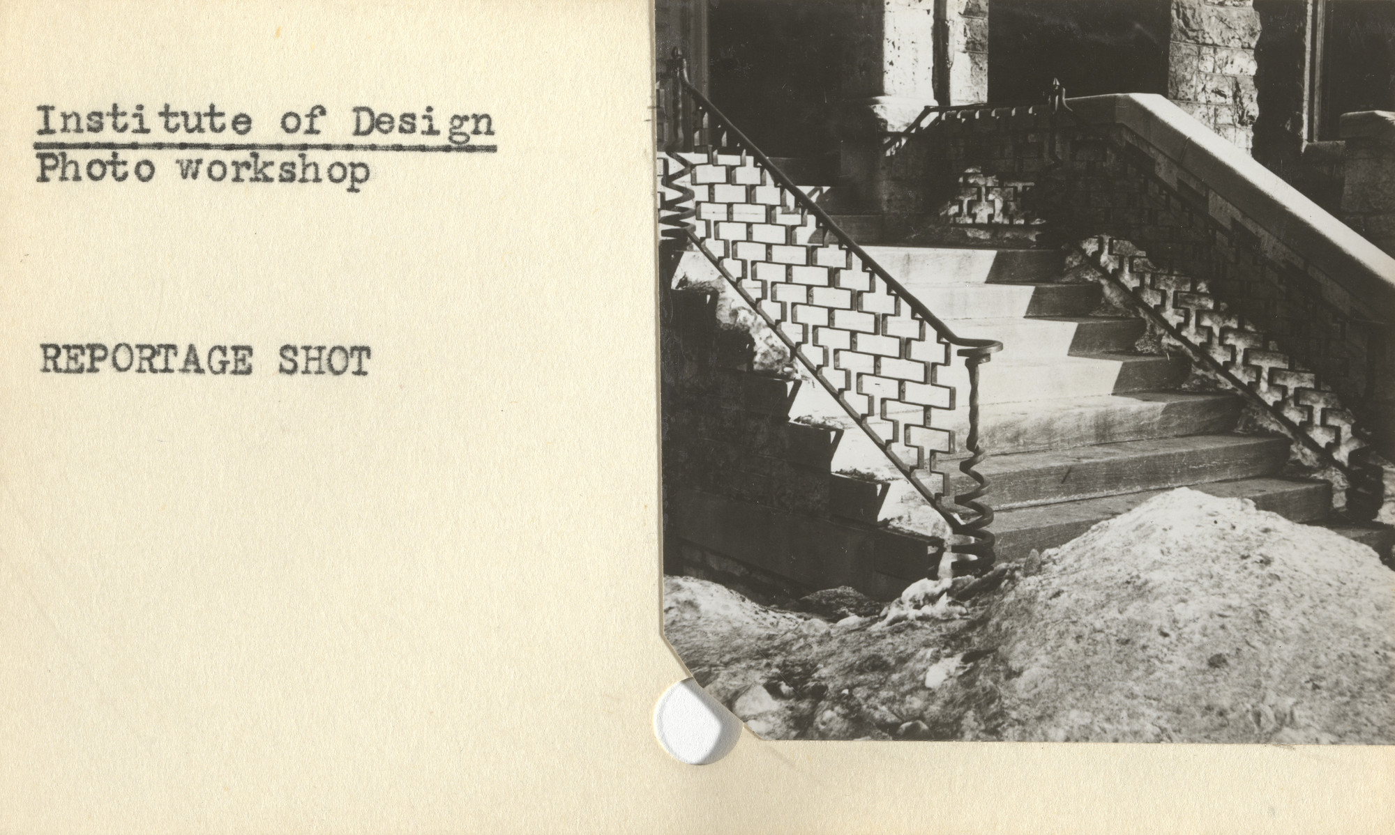 Arthur Siegel, Institute of Design. Untitled instructional cards. c. 1946