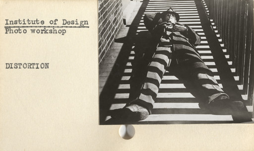 Arthur Siegel, Institute of Design. Untitled instructional card. c. 1946