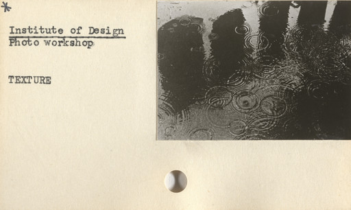Arthur Siegel, Institute of Design. Untitled instructional card. c. 1946