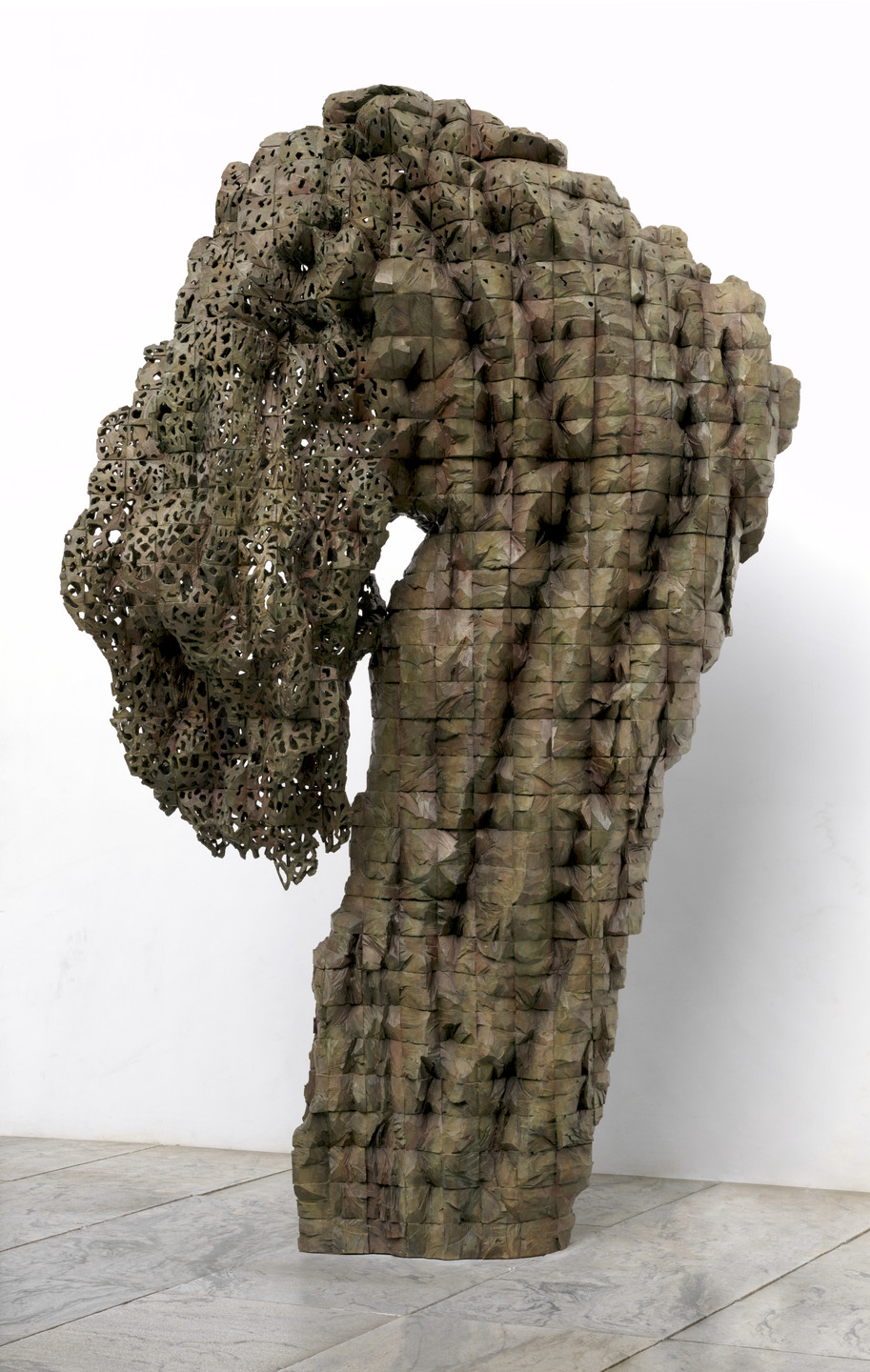 Ursula von Rydingsvard. Bent Lace. 2014