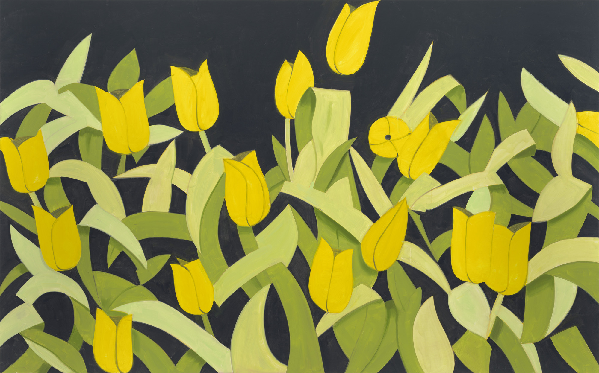 Alex Katz. Tulips 4. 2013