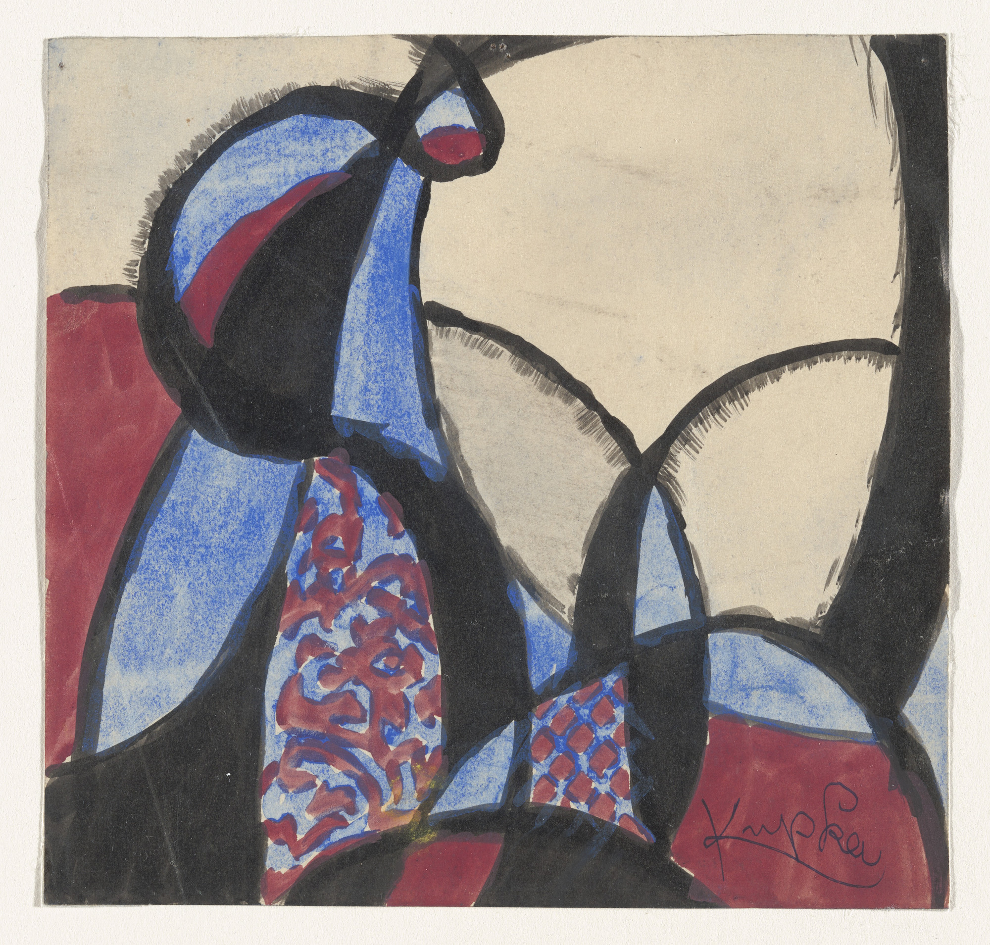 František Kupka. Amorpha: Fugue in Two Colors