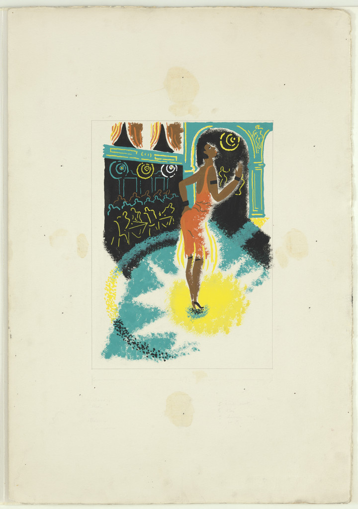 At the Winter Palace from Nigger Heaven (Illustration from Carl van Vechten's novel)