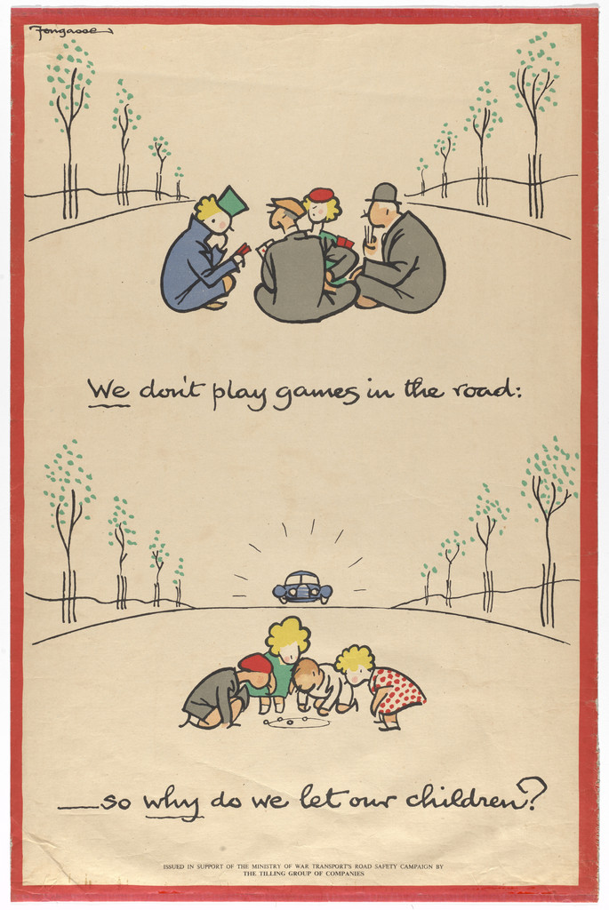 We Don't Play Games In The Road. So Why Do We Let Our Children?