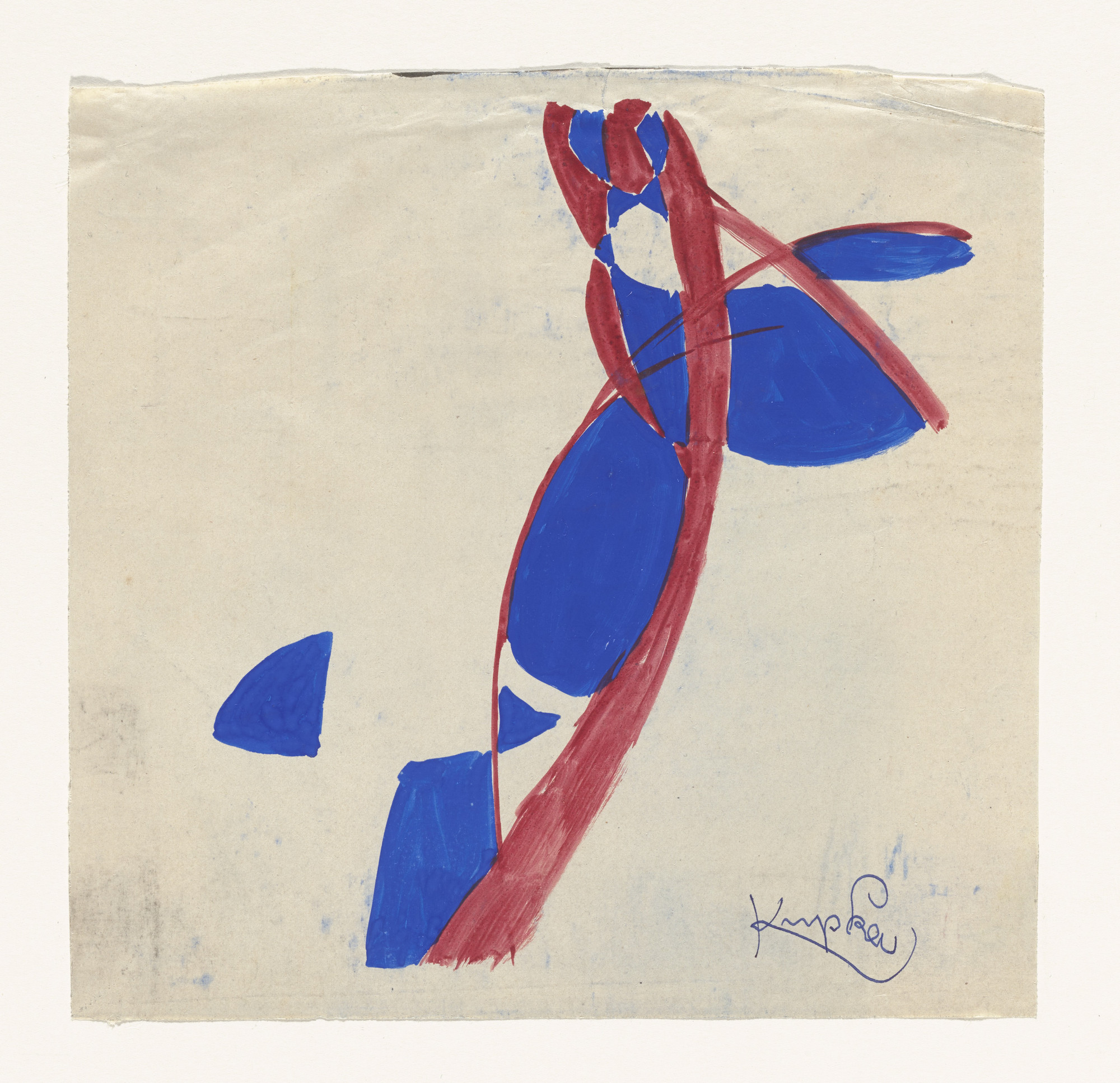 František Kupka. Amorpha: Fugue in Two Colors