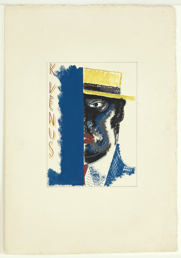 E. McKnight Kauffer. The Scarlet Creeper from Nigger Heaven (Illustration from Carl van Vechten's novel). 1931