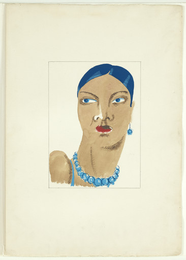 E. McKnight Kauffer. Lasca from Nigger Heaven (Illustration from Carl van Vechten's novel). 1931