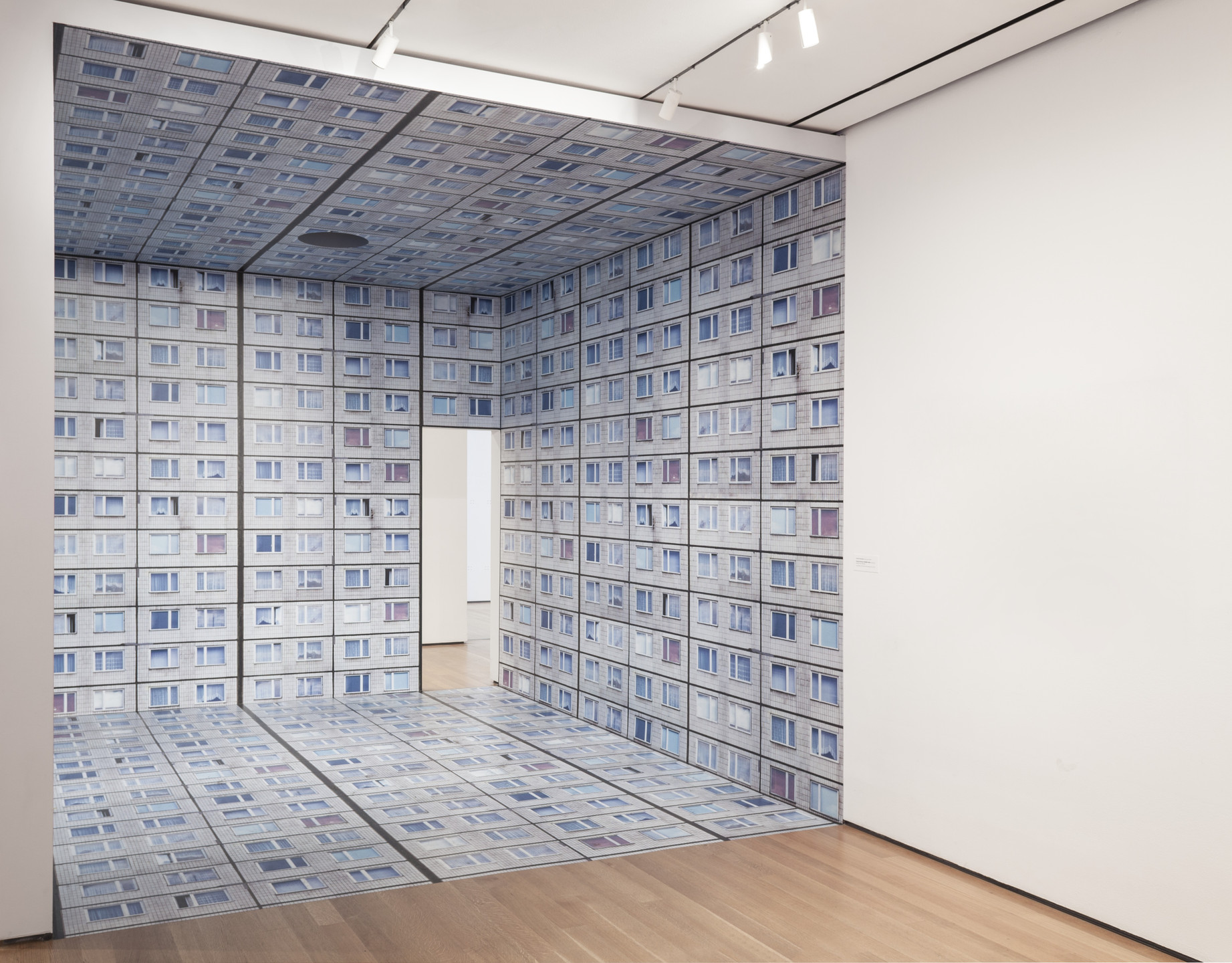 Annett Zinsmeister. Virtual Interior MoMA white. 2007/2015
