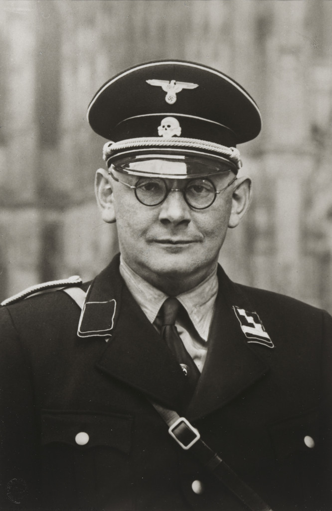 SS Captain, August Sander, 1937