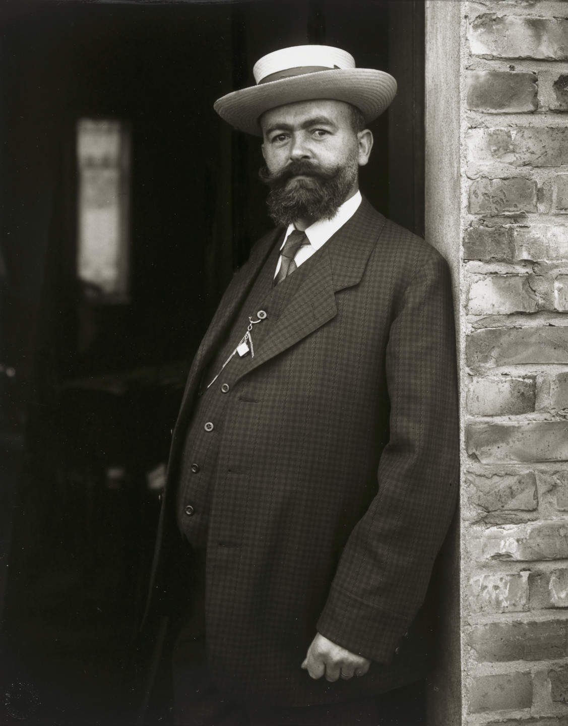 August Sander. Headmaster. 1910