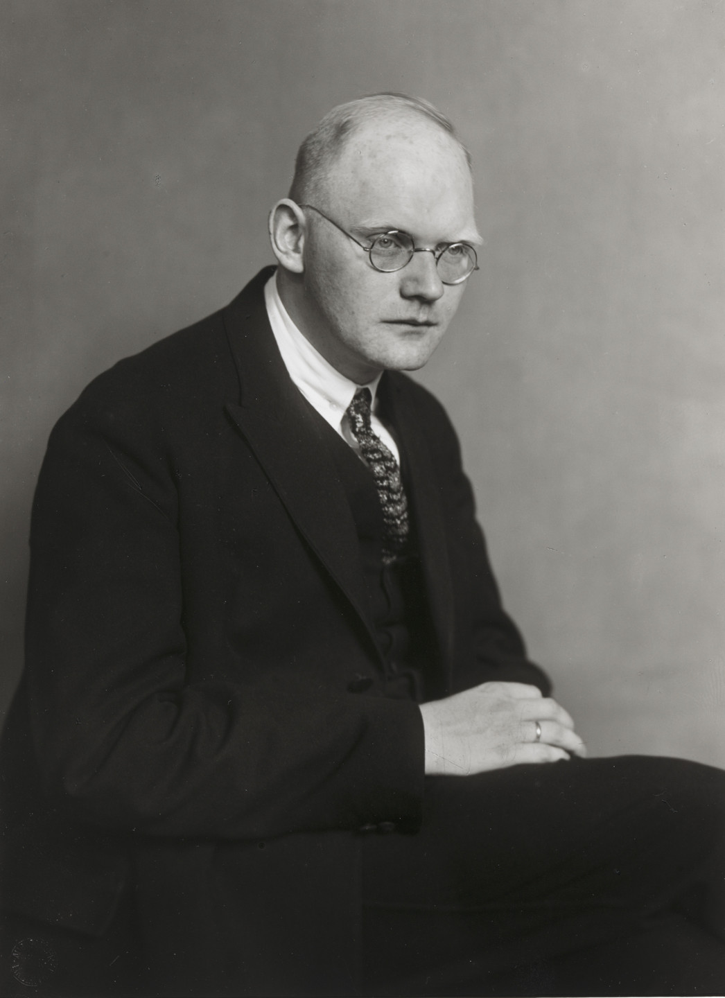 August Sander. Writer and Journalist [Otto Brües]. 1926