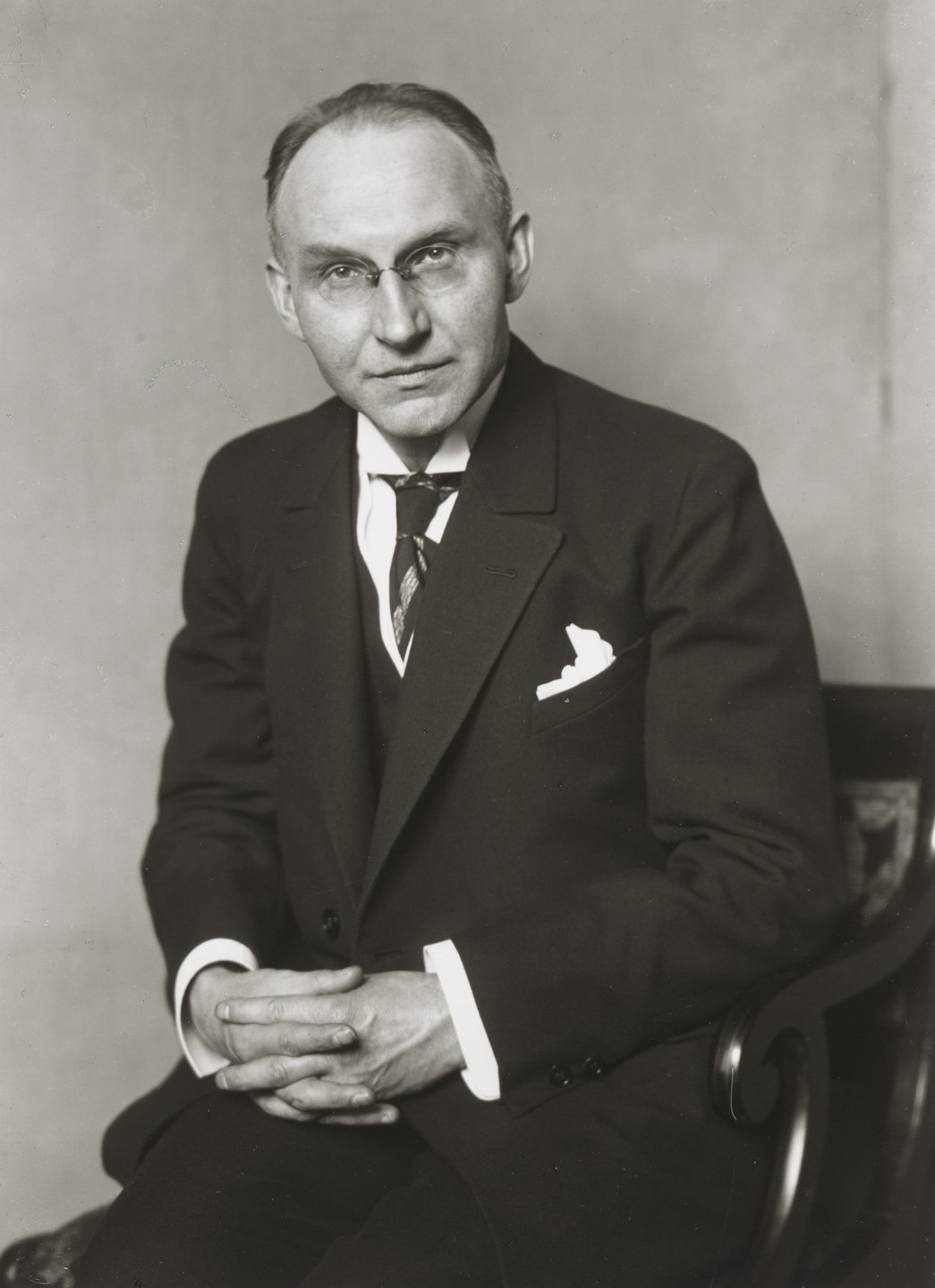 August Sander. Writer and Literary Critic [Dettmar Heinrich Sarnetzki]. 1926