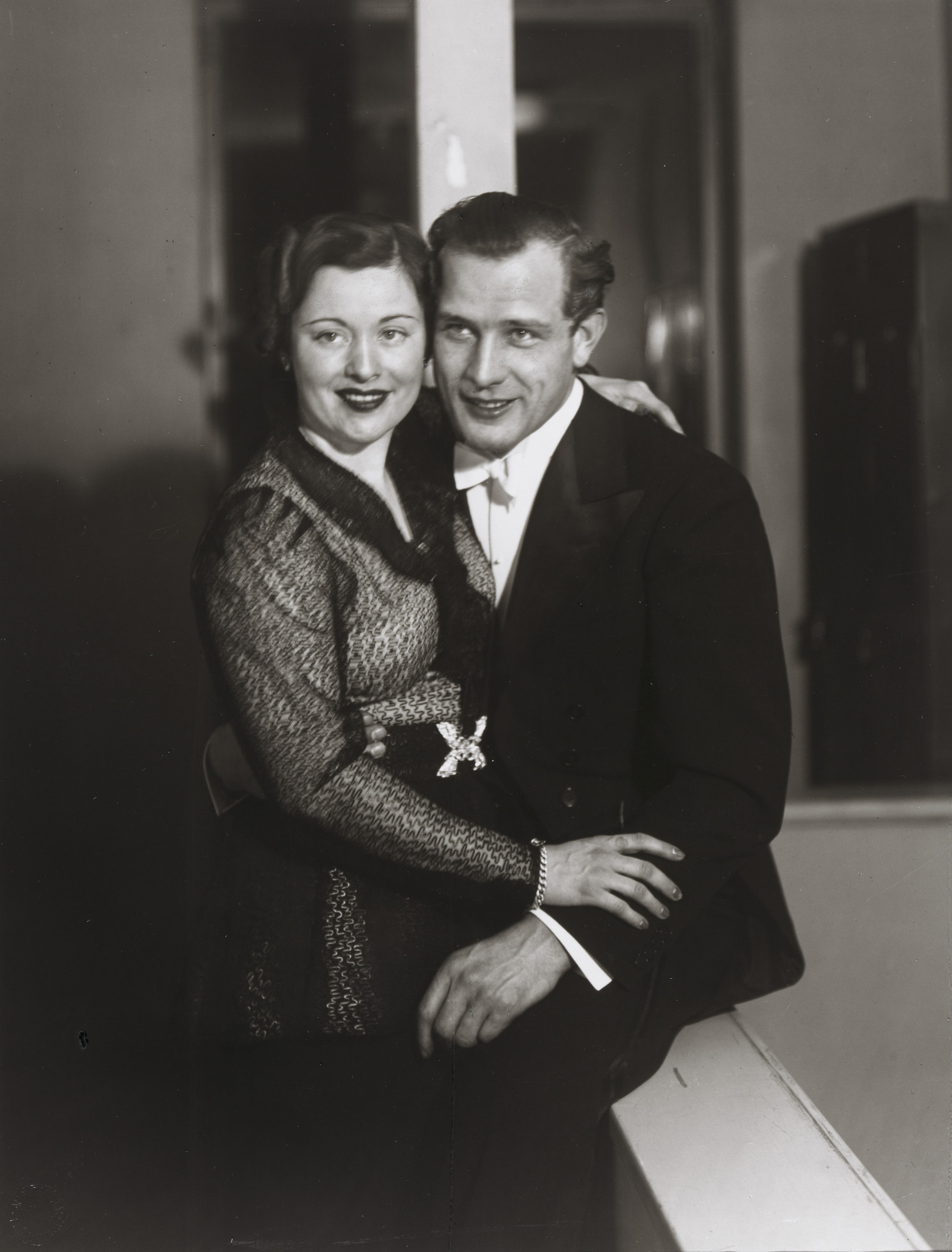 August Sander. Film Actors [right Victor Staal]