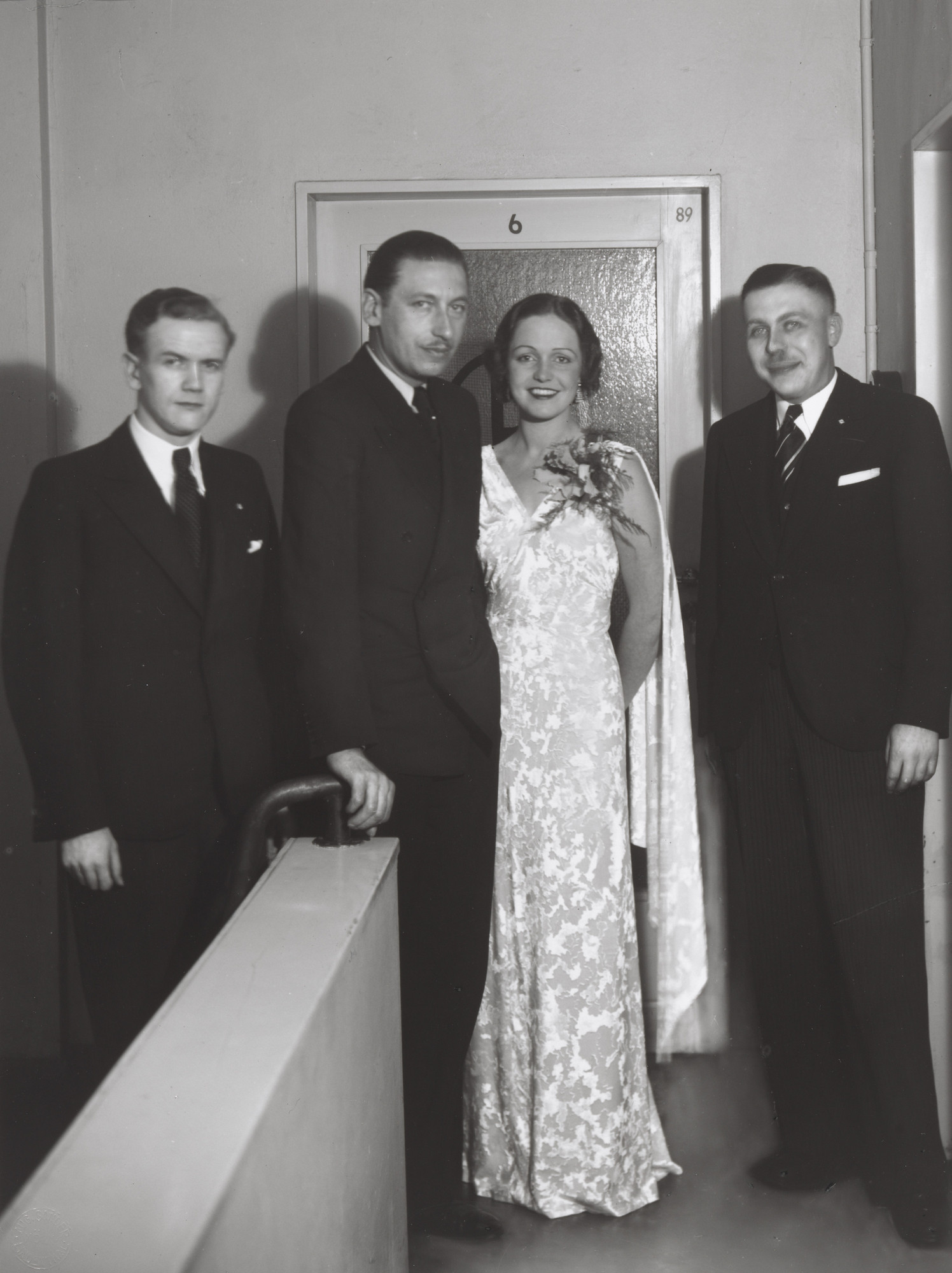 August Sander. Film Actors [2nd from left Willy Birgel]