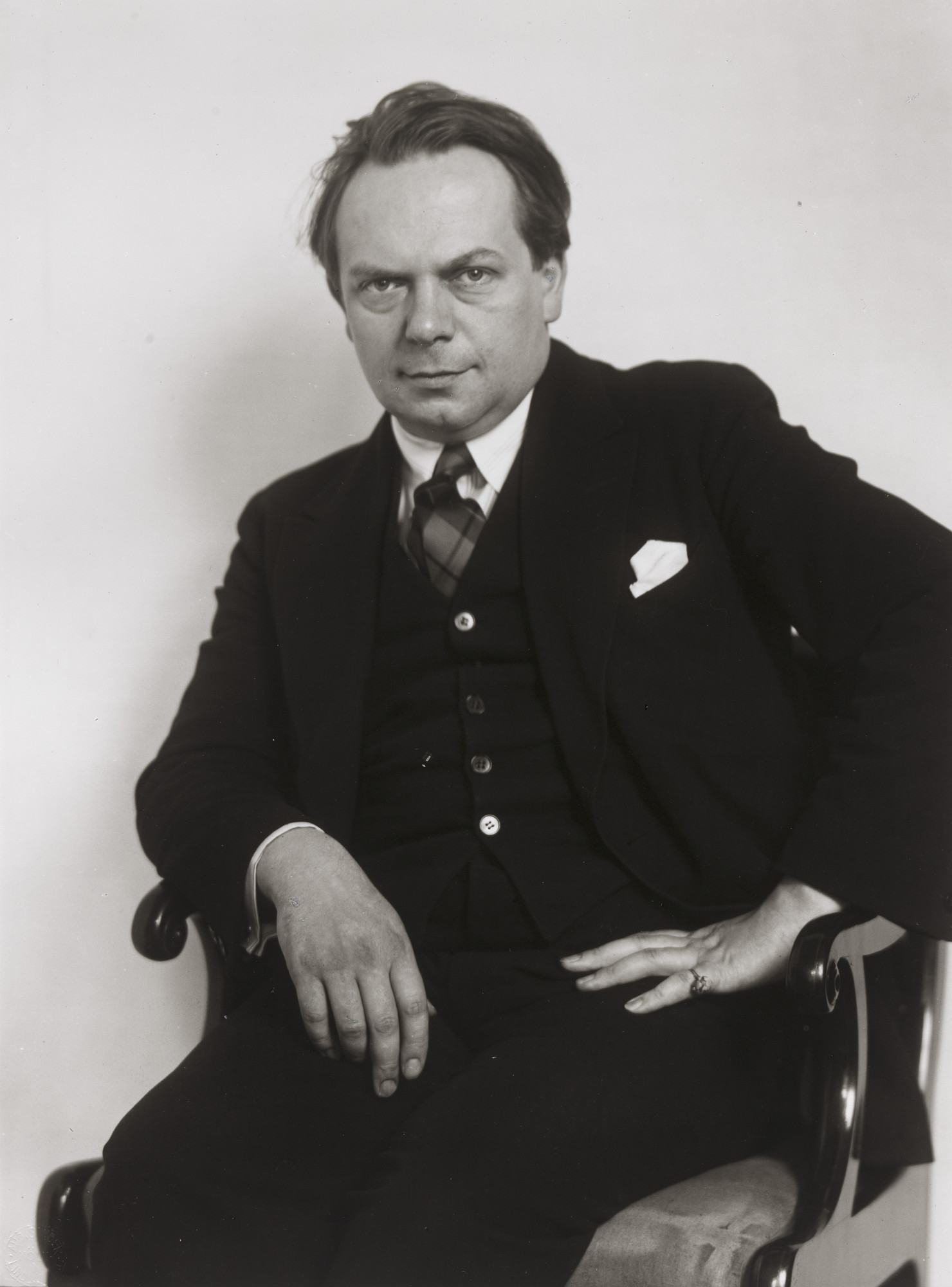 August Sander. Theater Manager [Gustav Hartung]