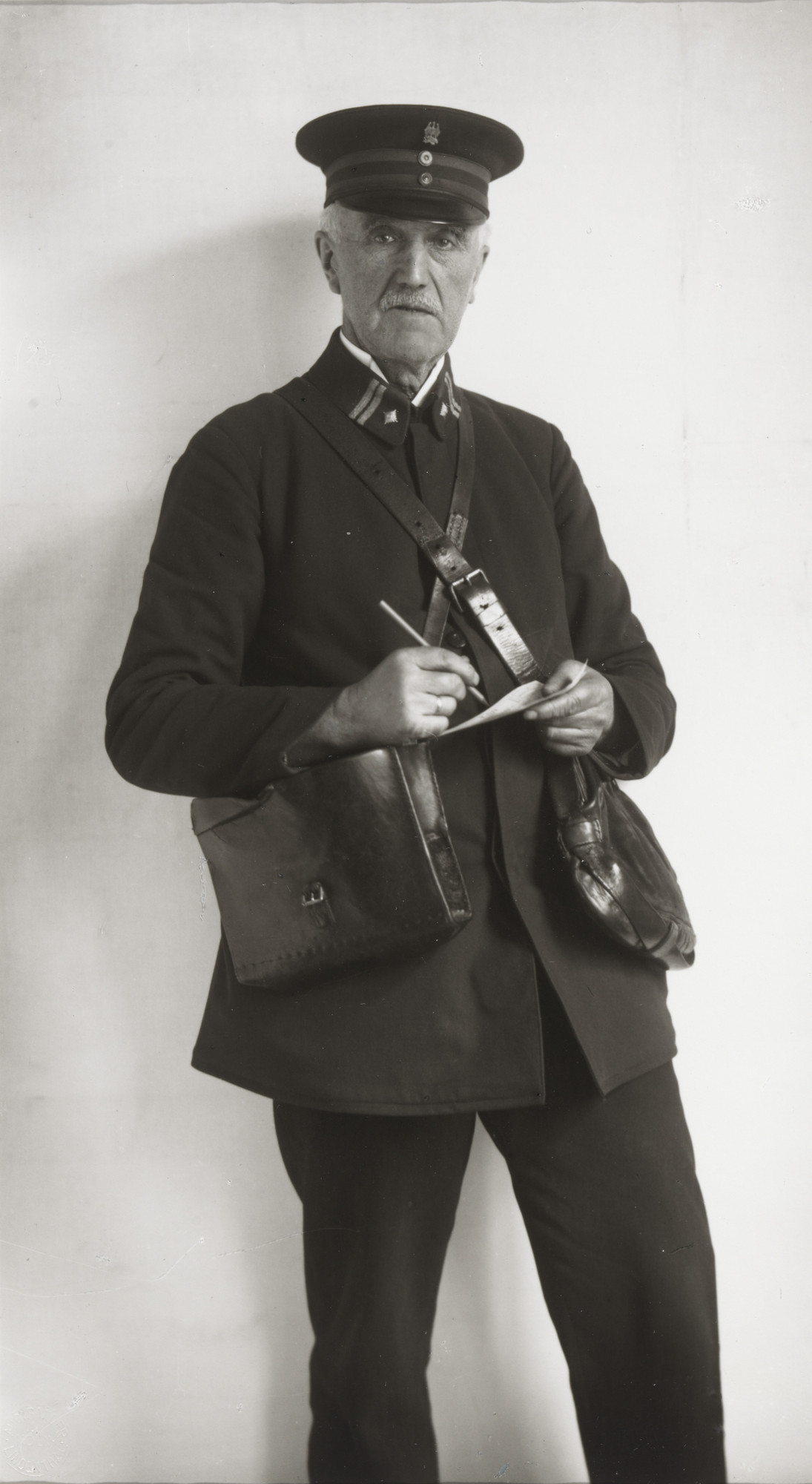 August Sander. Registered Letter Mailman