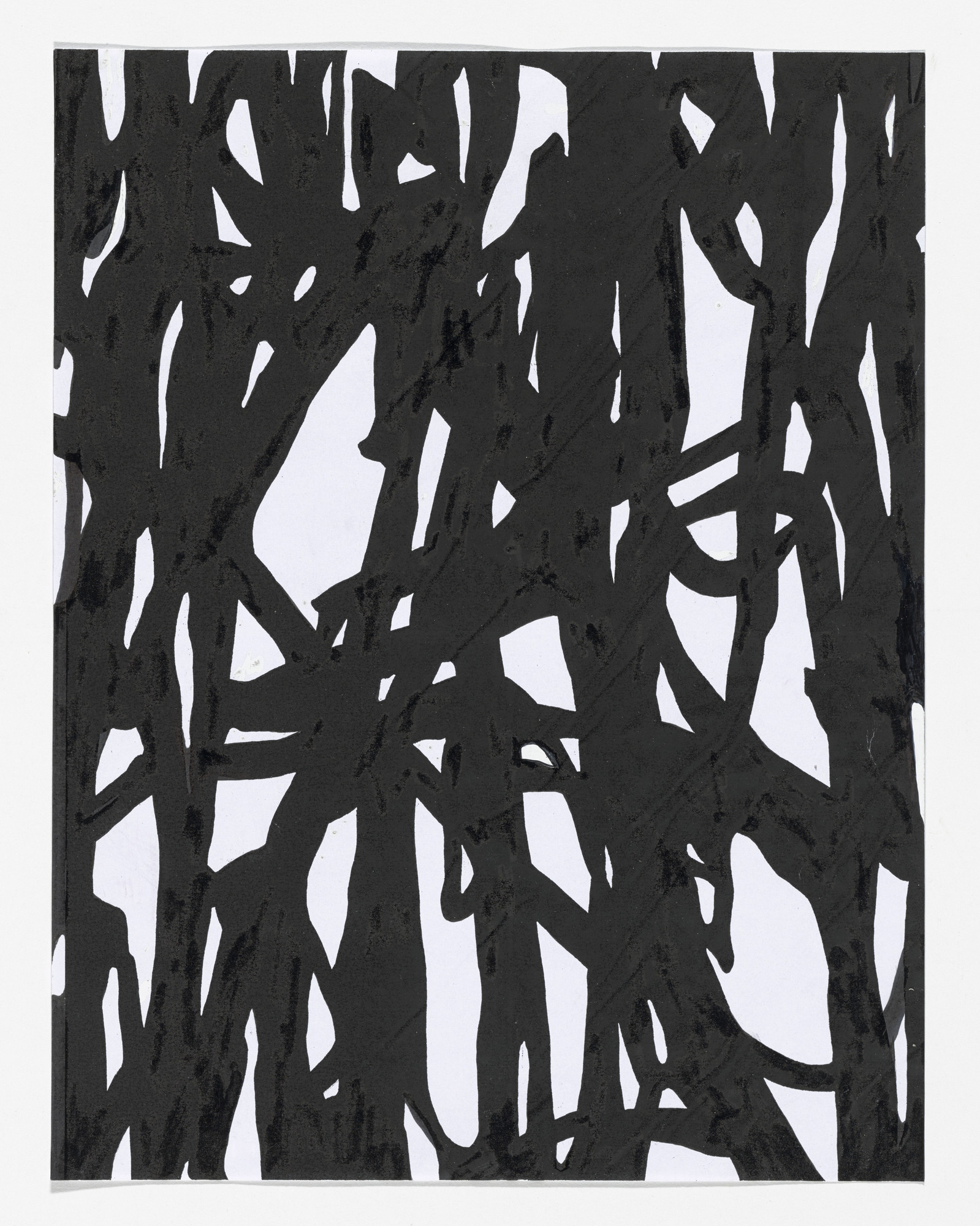 Arturo Herrera. Drawing for the catalogue Arturo Herrera: Sala TAC, Caracas, julio 2009