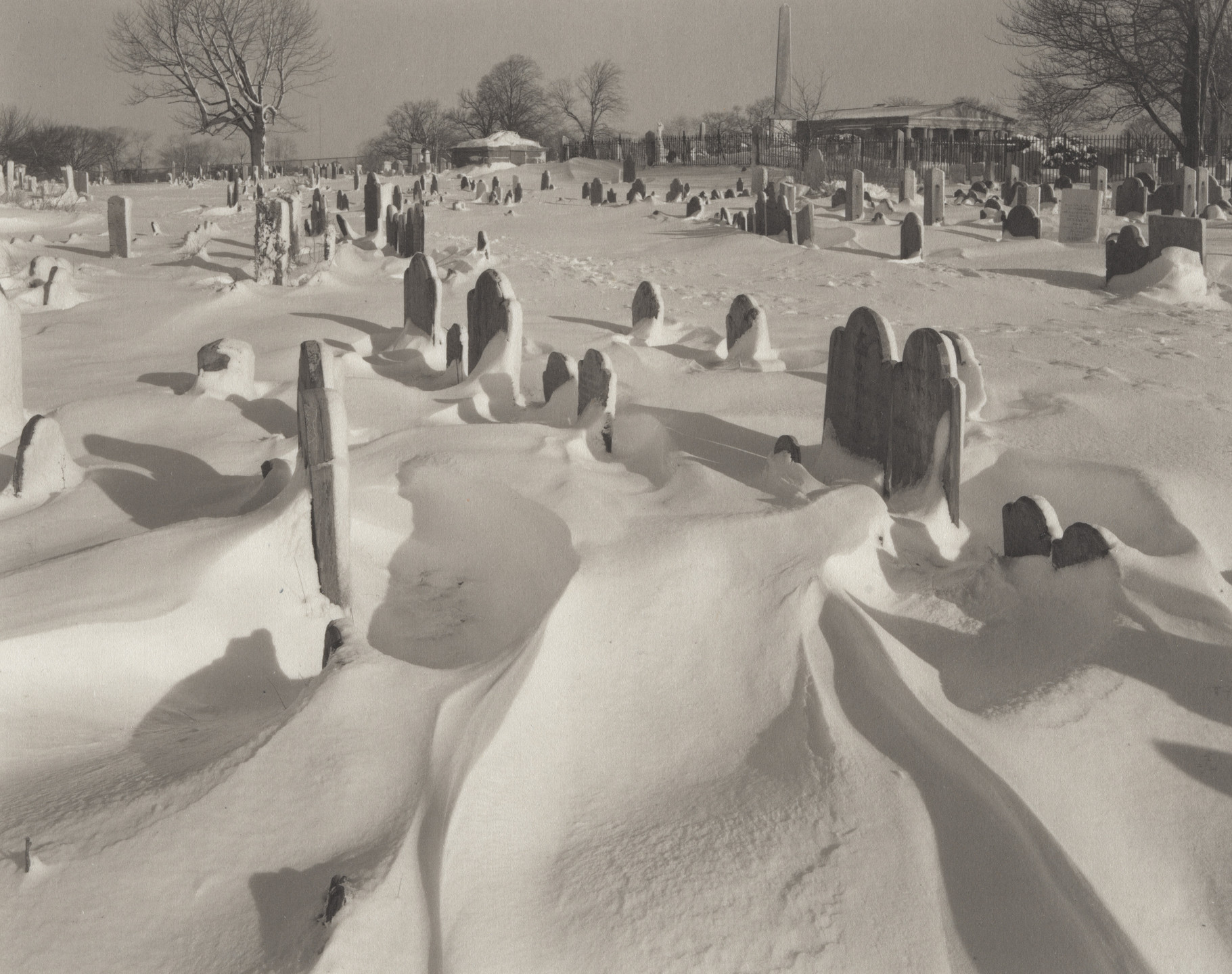 Richard Benson. Common Burying Ground, Newport, RI. late 1970s