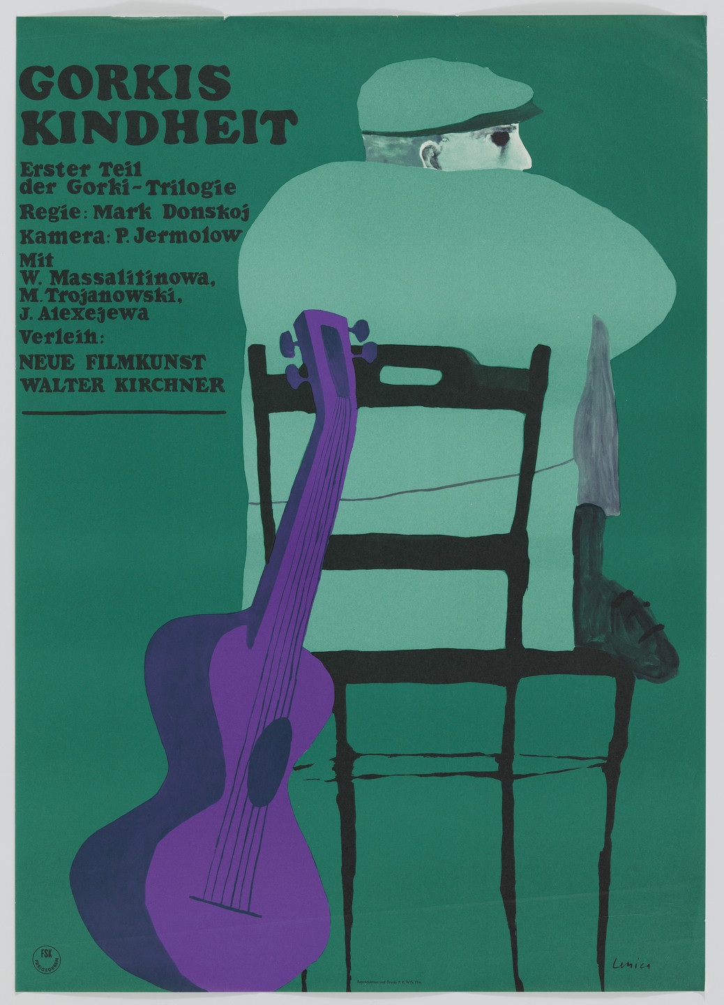 Jan Lenica. Młodość Maksyma (The Youth of Maxim). 1956