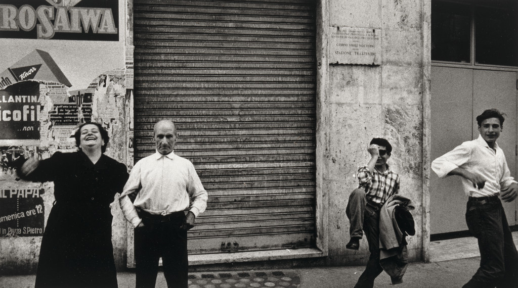 Self-Portrait, Via Renello, Trastevere, Rome