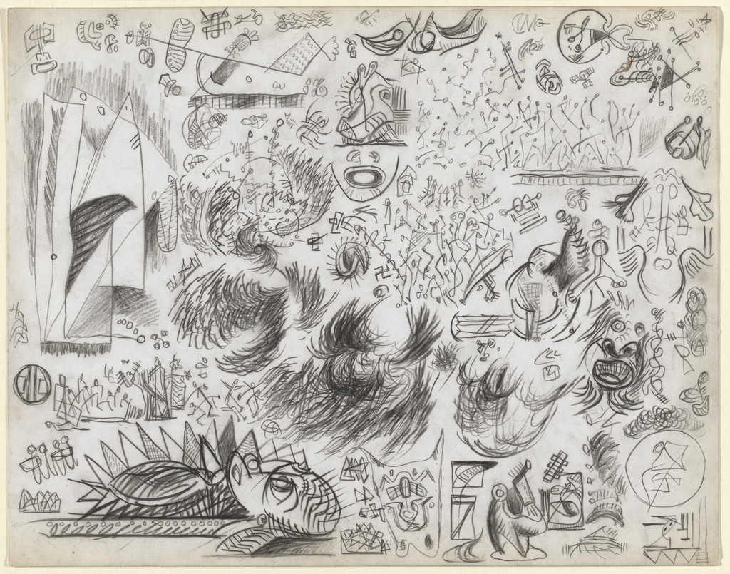 Untitled (Sheet of Studies)
