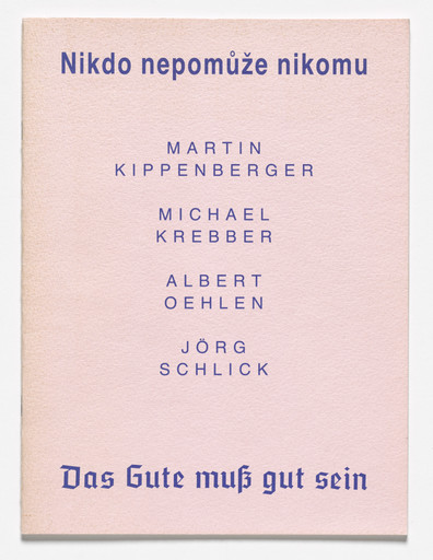 Nikdo nepomůže nikomu | Das Gute muß gut sein
