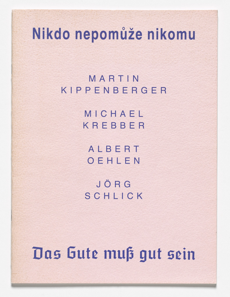 Nikdo nepomůže nikomu | Das Gute muß gut sein,