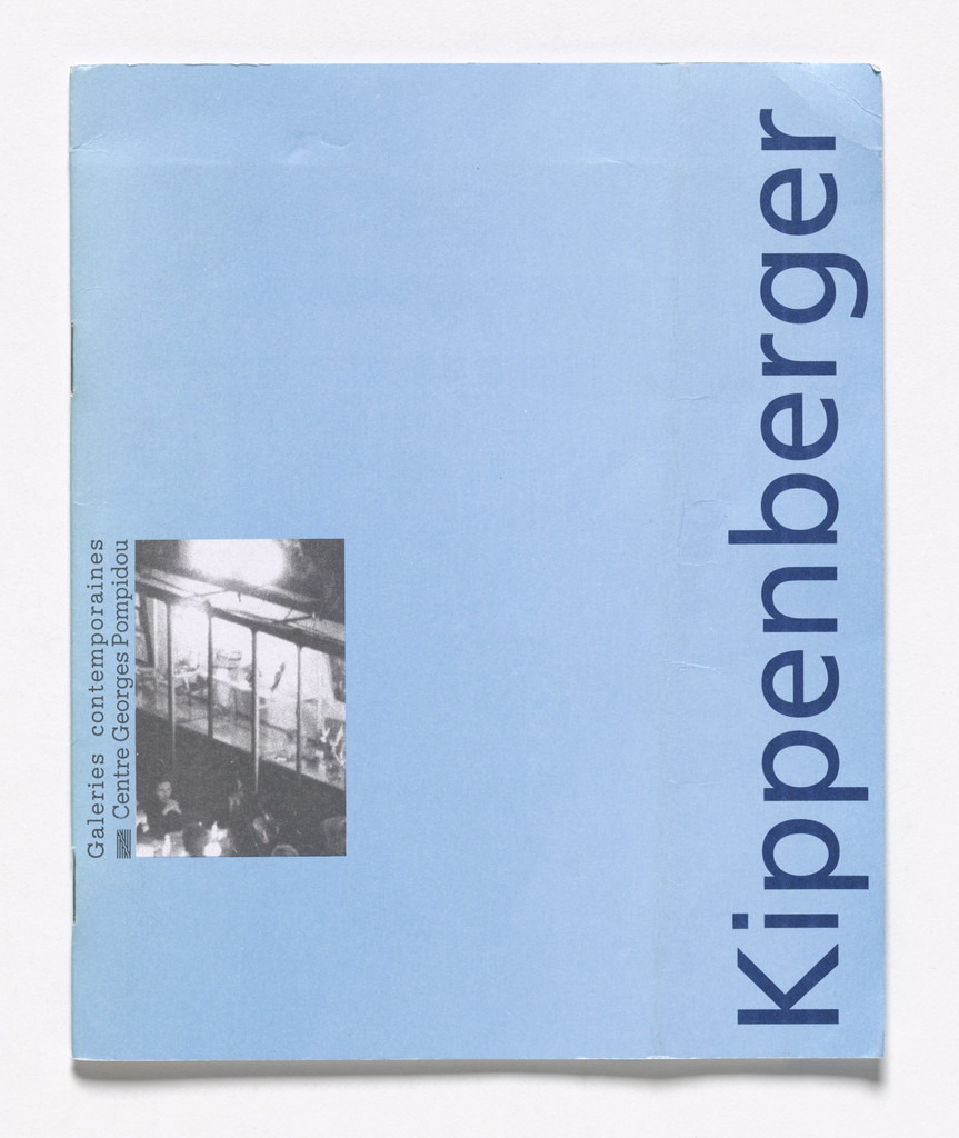 Candidature à une rétrospective, by Martin Kippenberger