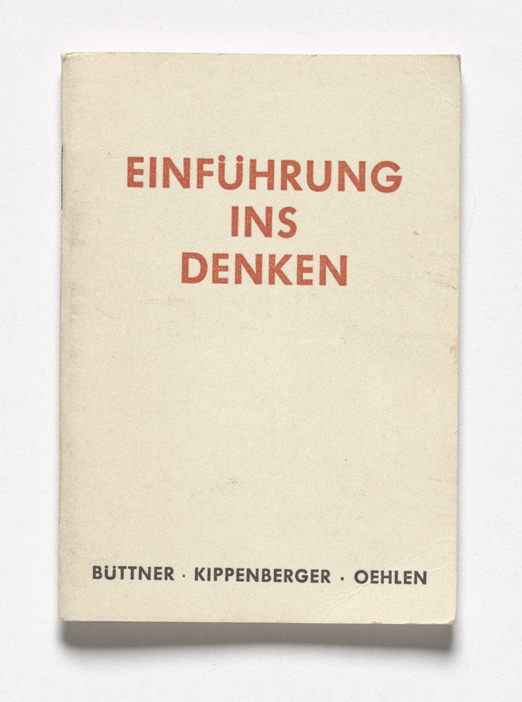 Einführung ins Denken,