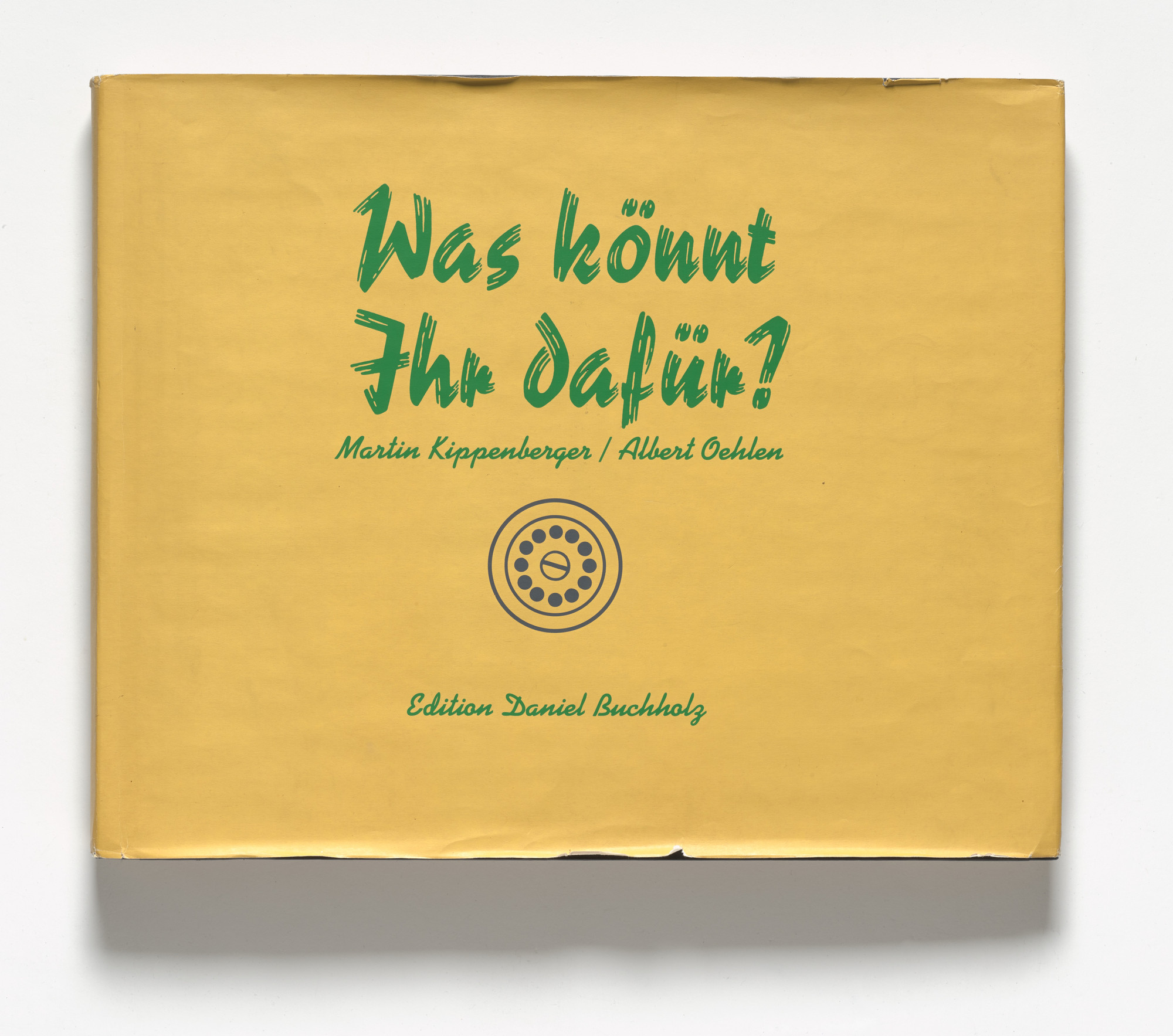 Martin Kippenberger, Albert Oehlen. Was könt Ihr dafür?