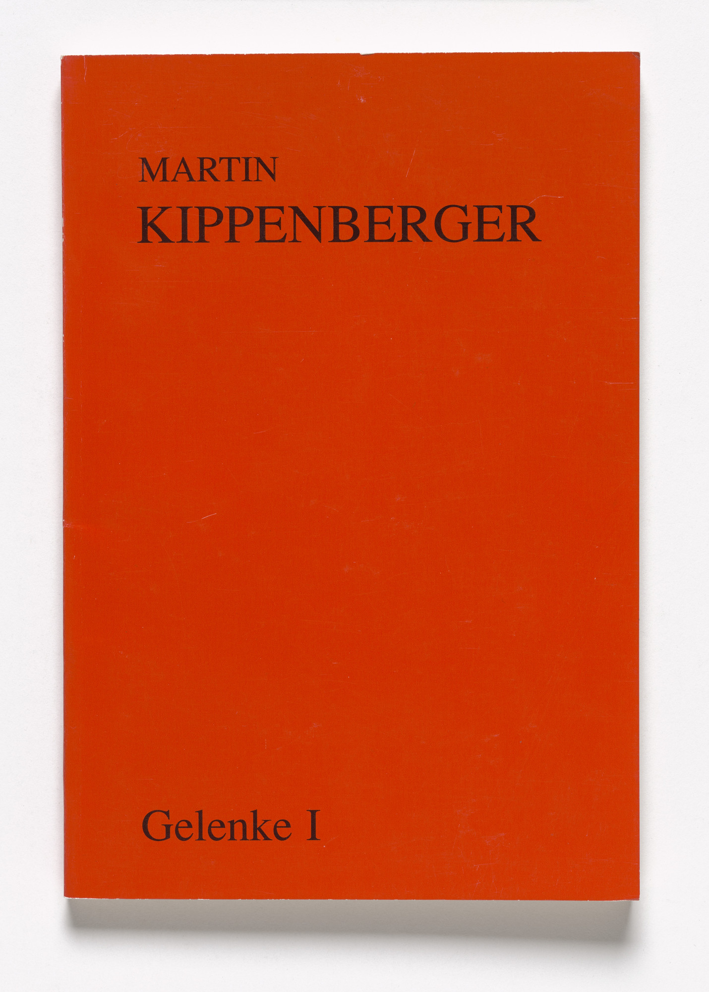Martin Kippenberger. Gelenke I 