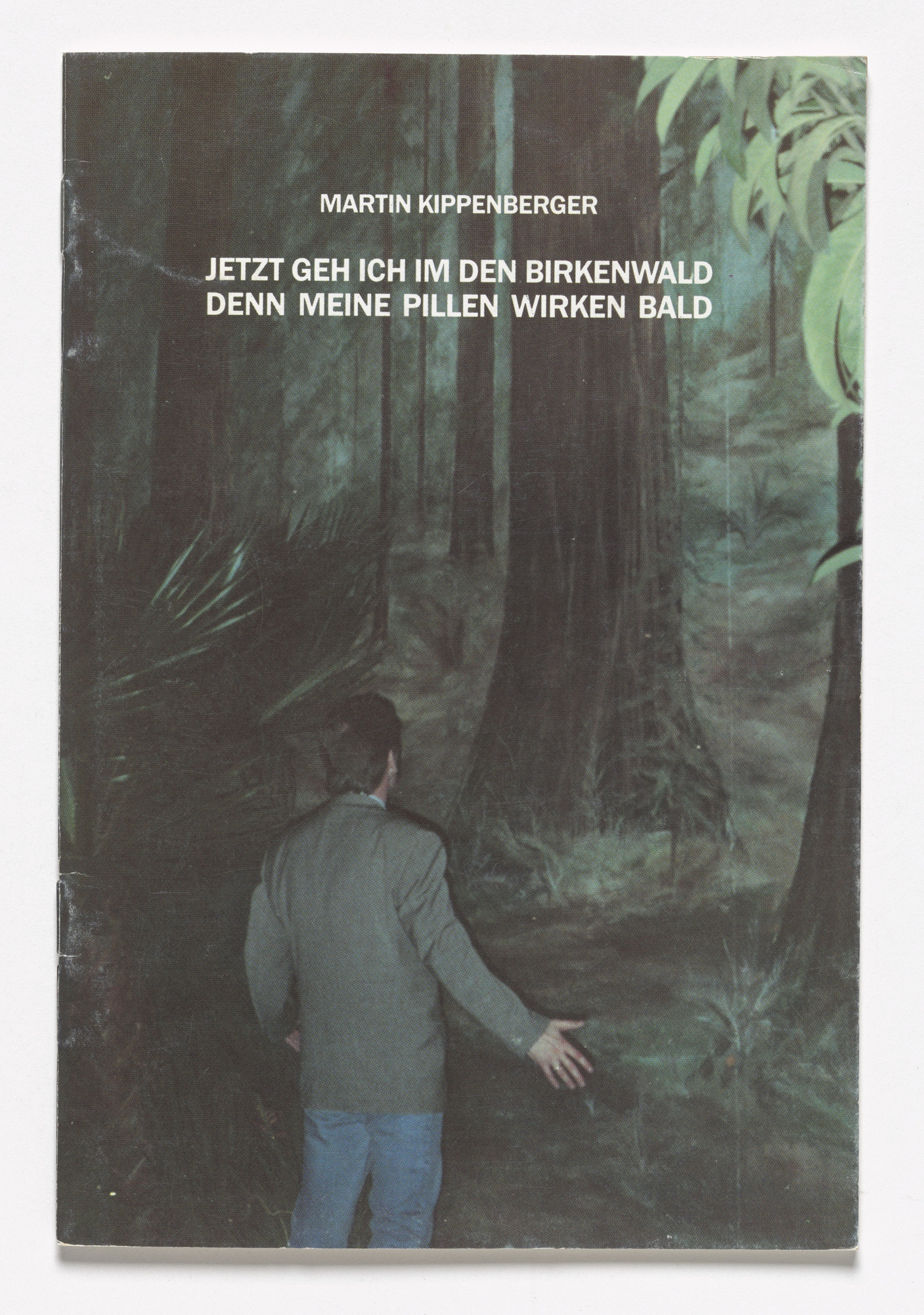 Martin Kippenberger. Jetzt geh ich im den Birkenwald denn meine Pillen wirken bald 
